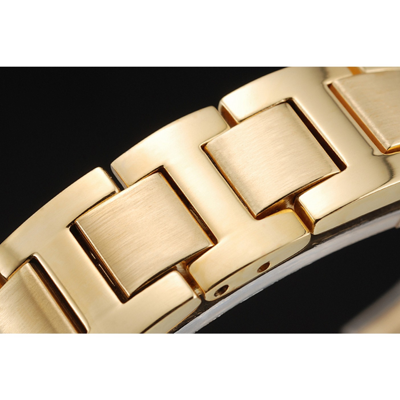 Cartier Ballon Bleu White Dial Yellow Gold Stainless Steel Bracelet 1454191