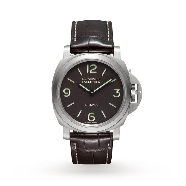 Swiss Panerai Luminor Base 8 Days 44mm Mens Watch PAM00562