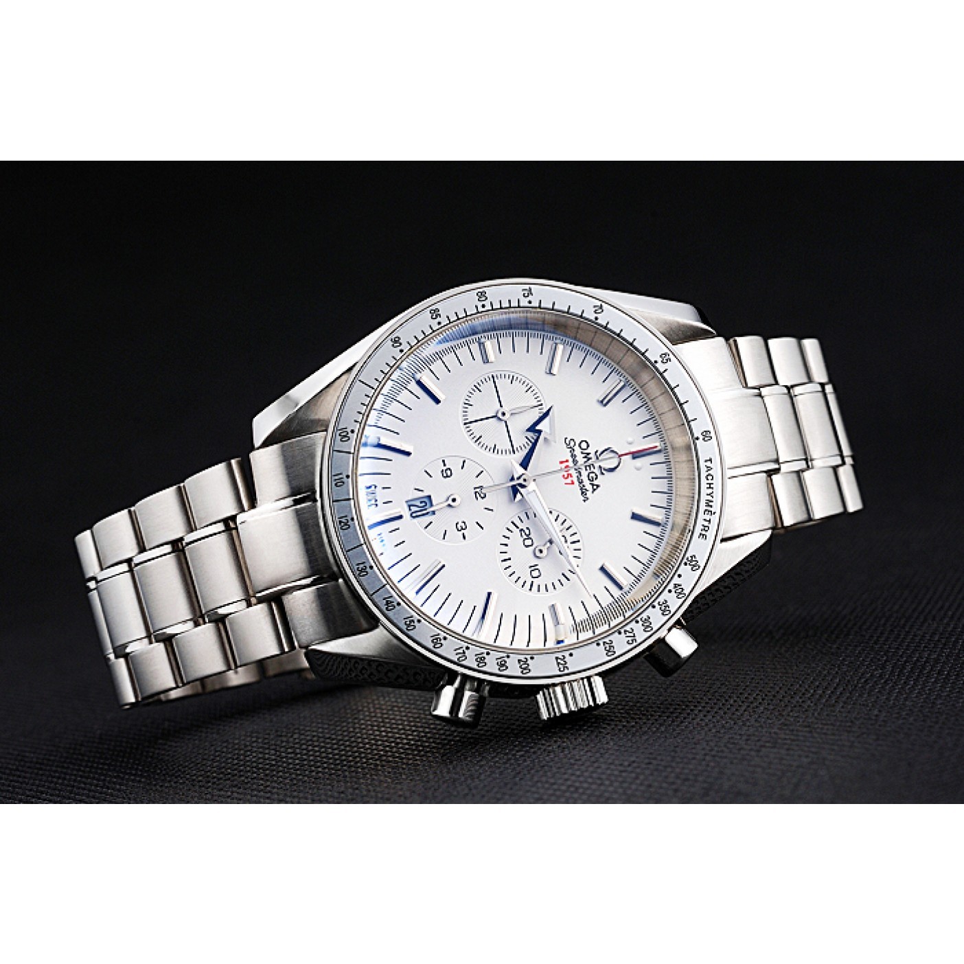 Omega Speedmaster Limited Edition 1957 White Dial Stainless Steel Bracelet 622522