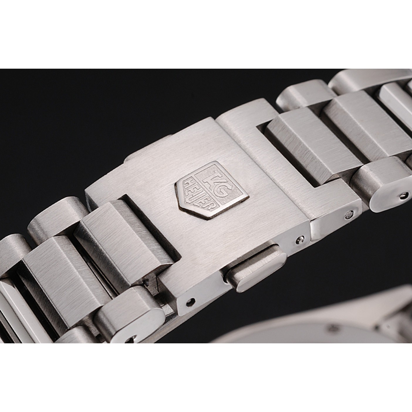 Tag Heuer Carrera Tachymeter Bezel White Dial Stainless Steel Strap