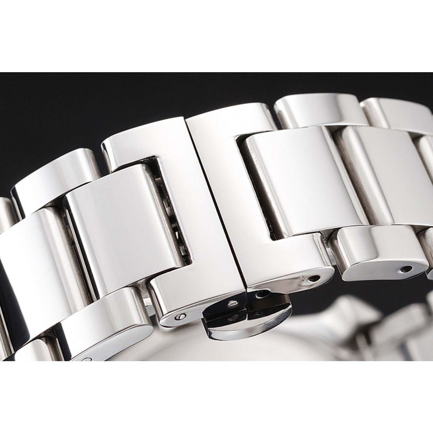 Fake Cartier Calibre De Cartier Small Seconds White Dial Stainless Steel Case And Bracelet