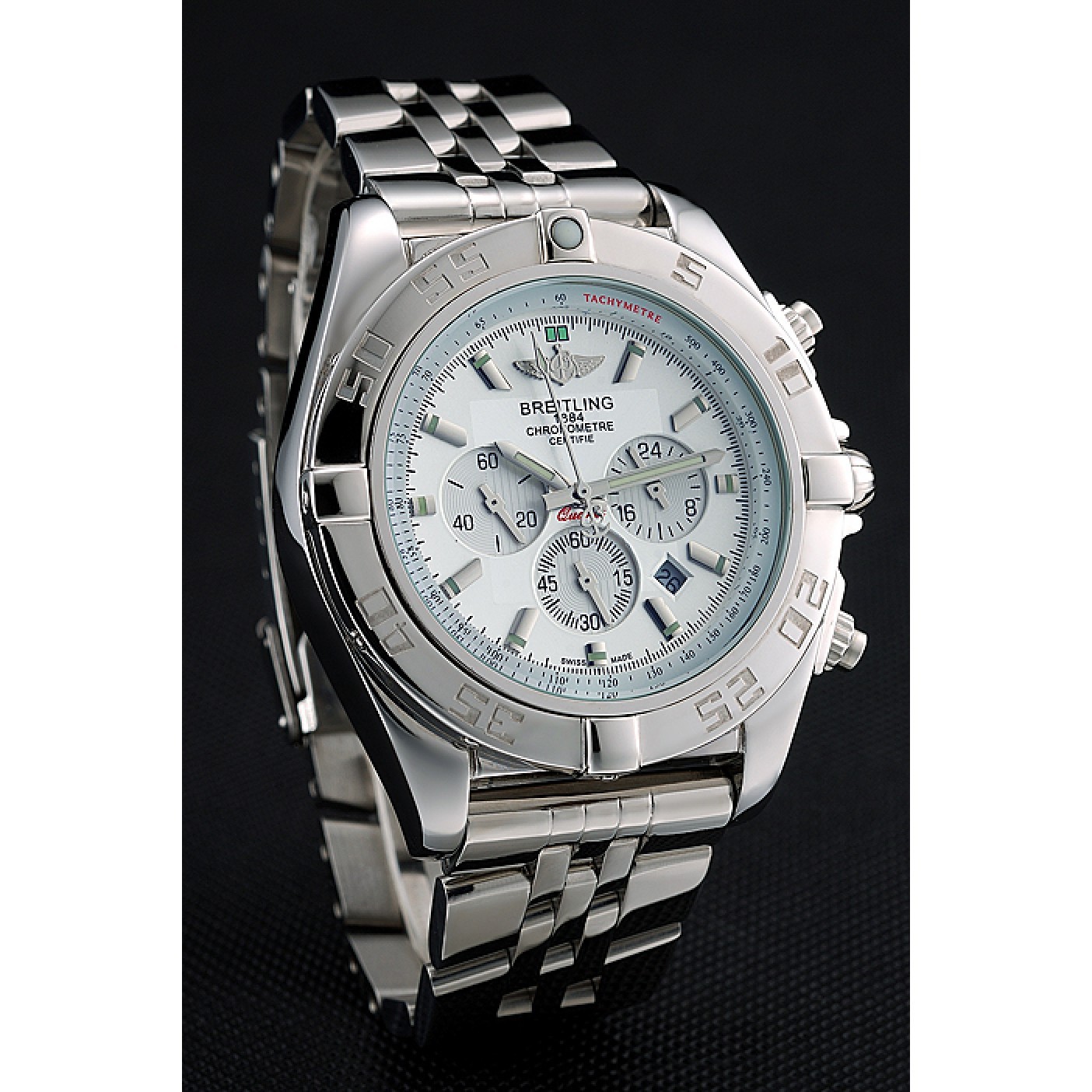 Breitling Chronomat White Dial Stainless Steel Case And Bracelet 622223