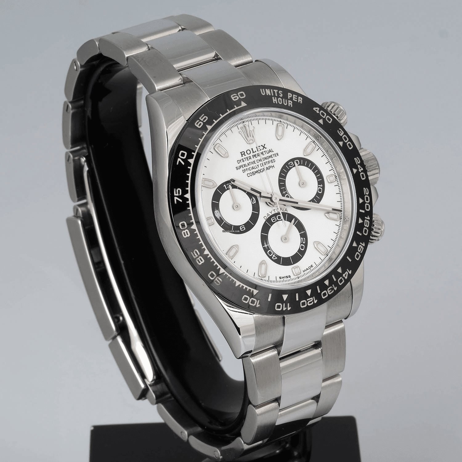 RepTime Watches AAA Replica Rolex Cosmograph Daytona Stainless Steel Mens Watch 116500LN-0001