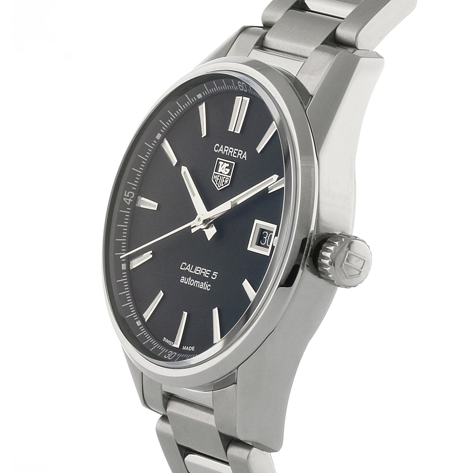 TAG Heuer Carrera Calibre 5 39mm Mens Watch WAR211A.BA0782