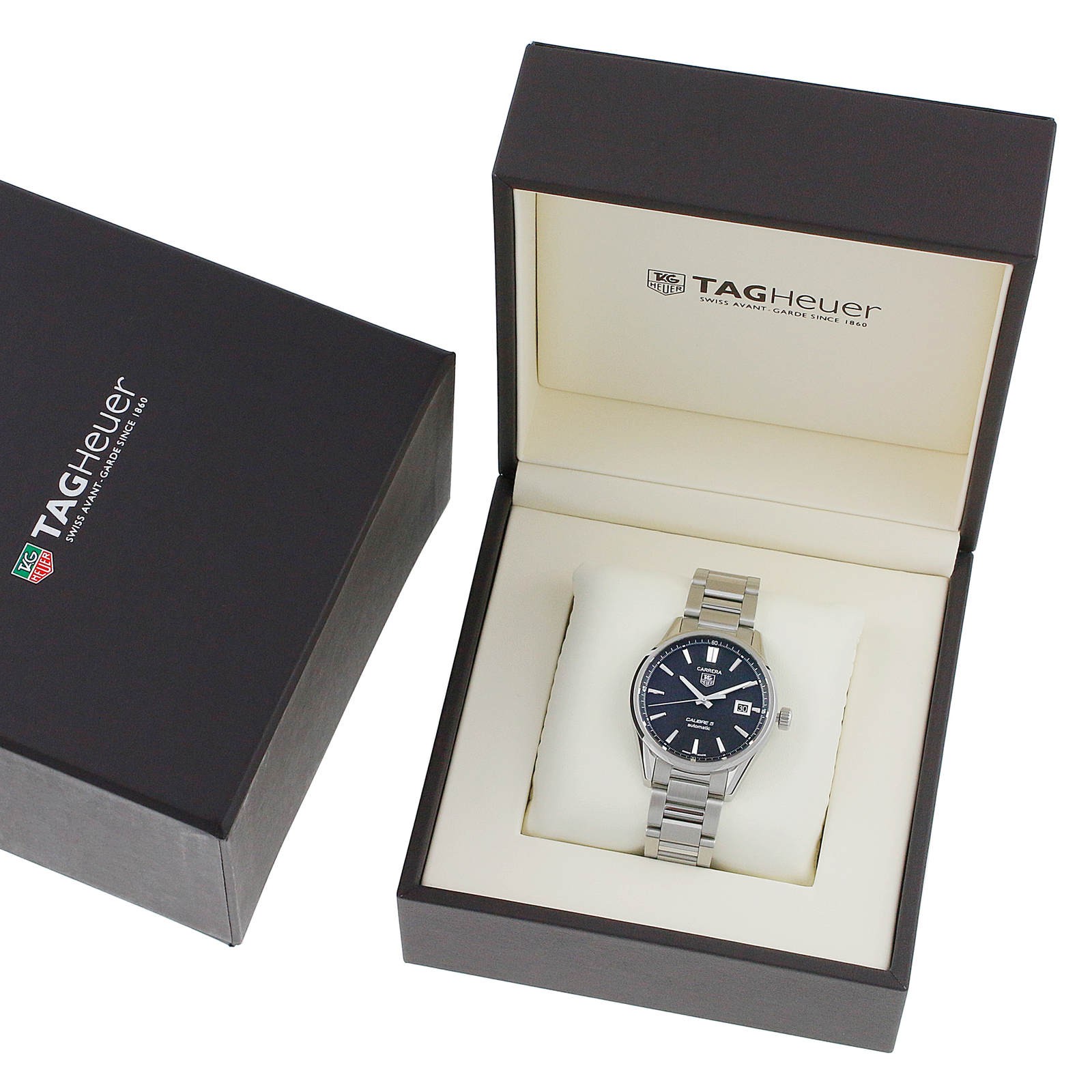 TAG Heuer Carrera Calibre 5 39mm Mens Watch WAR211A.BA0782