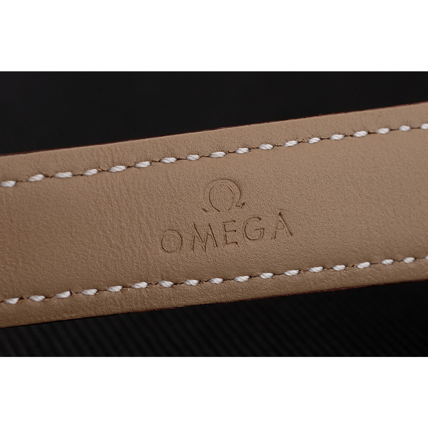 Swiss Omega Speedmaster Professional Brown Dial Gold Case Brown Leather Bracelet 1453939