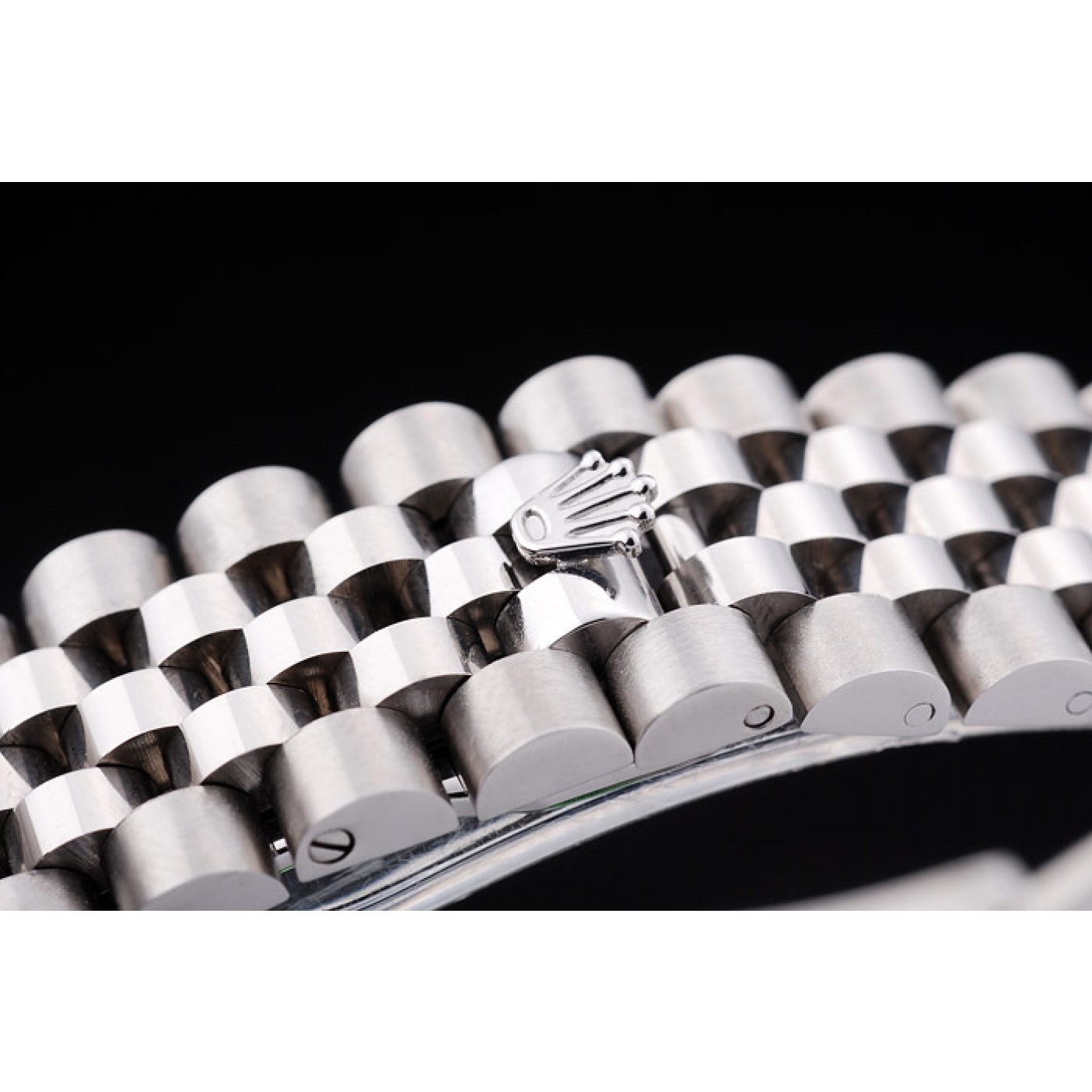 RepTime Watches Rolex Datejust White Radial Dial Ribbed Bezel 7478