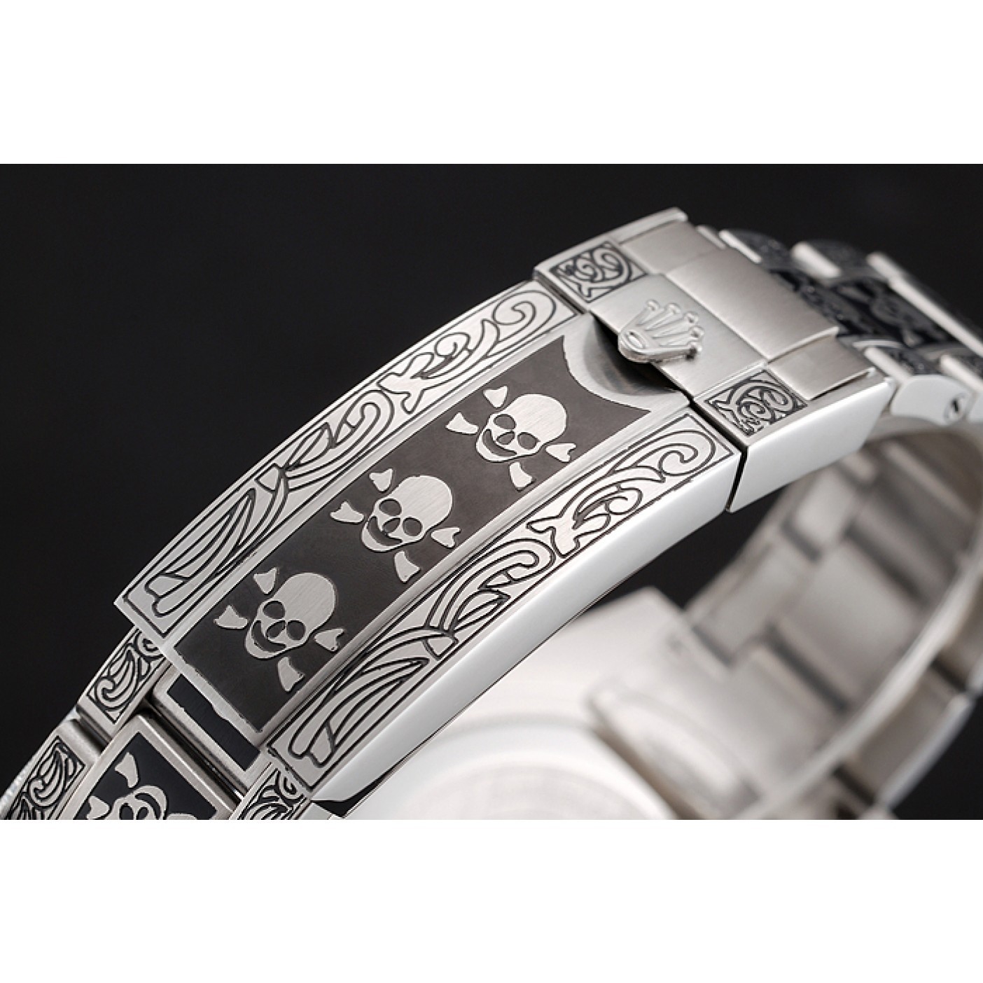 Rolex Submariner Skull Limited Edition Brown Dial Vintage Case And Bracelet 1454078