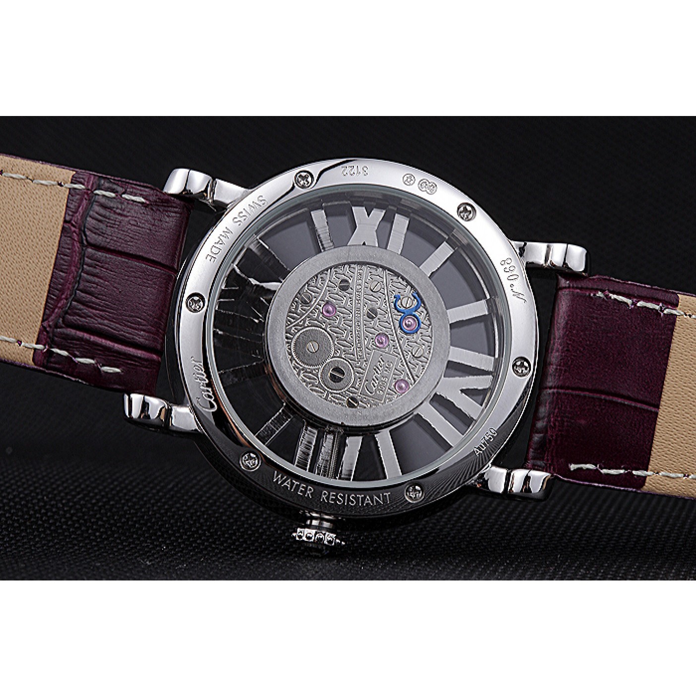 Cartier Rotonde Skeleton Flying Tourbillon Purple 621971