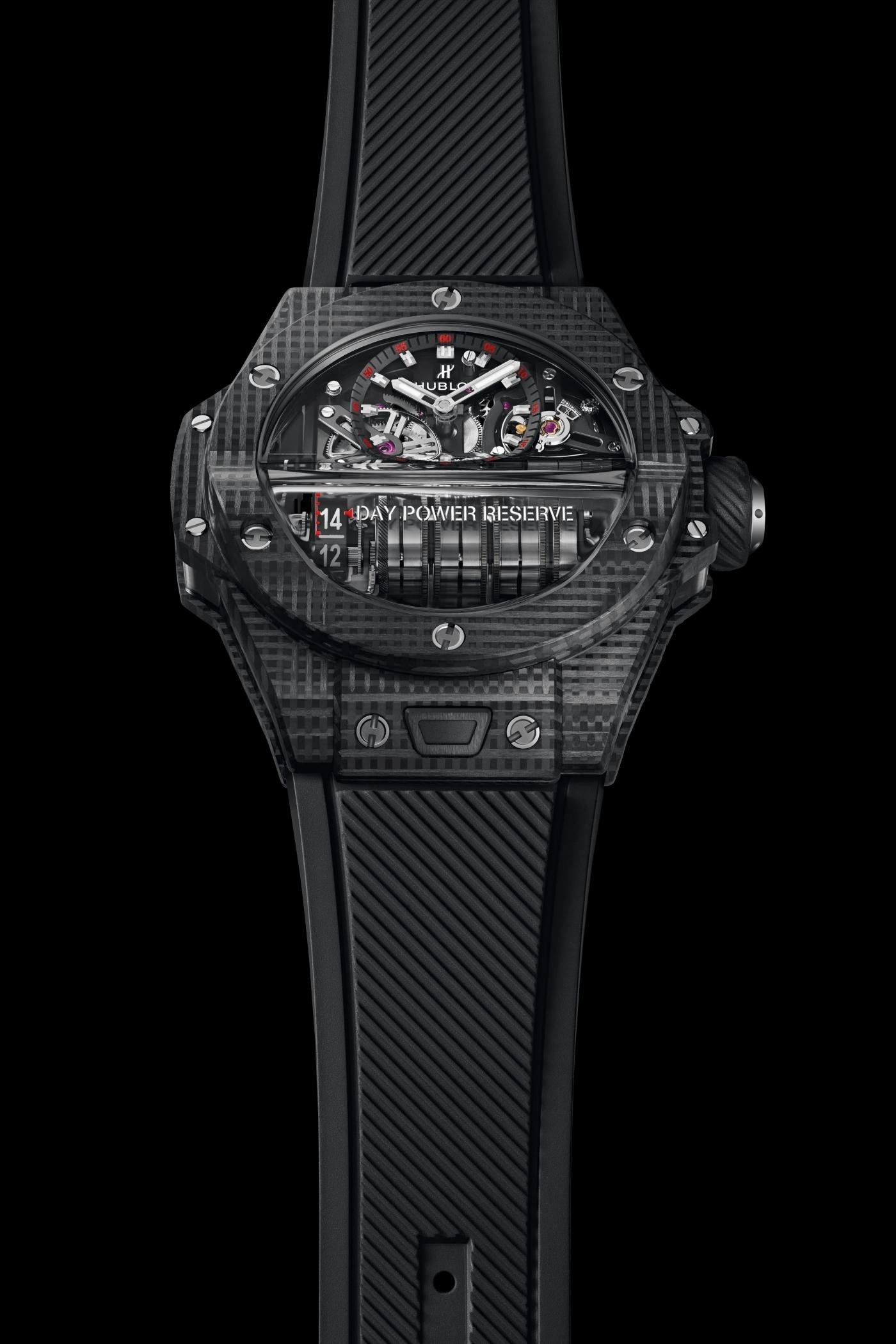 AAA Replica Hublot Big Bang MP-11 Power Reserve 14 Days 3D Carbon Watch 911.QD.0123.RX