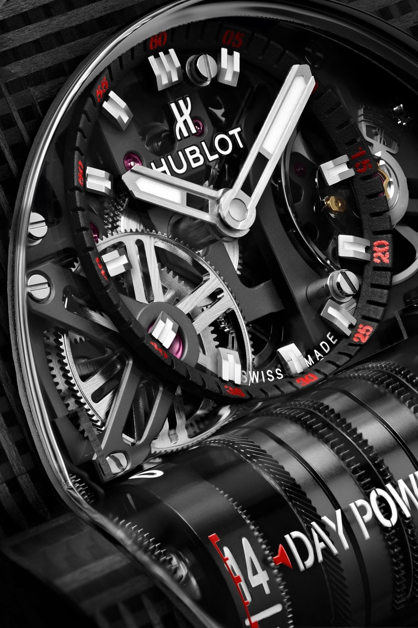 AAA Replica Hublot Big Bang MP-11 Power Reserve 14 Days 3D Carbon Watch 911.QD.0123.RX