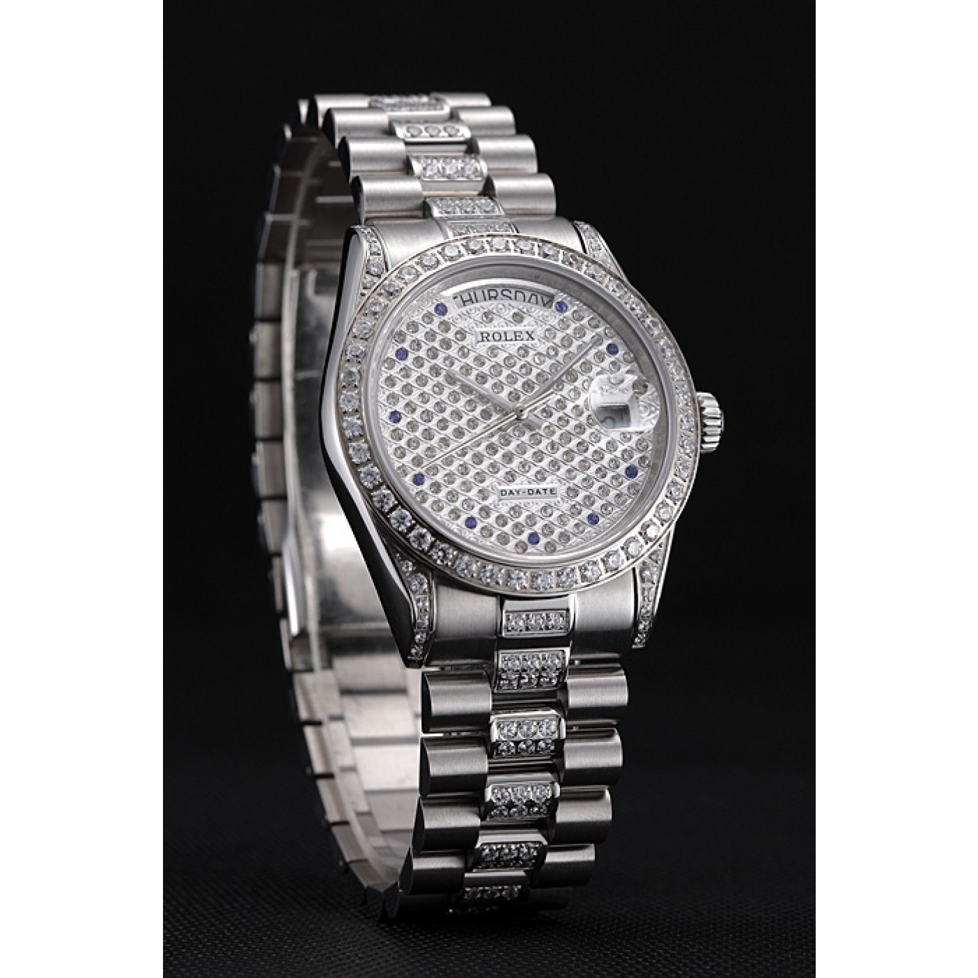 RepTime Watches Swiss Rolex Day-Date Diamonds-srl182 621612