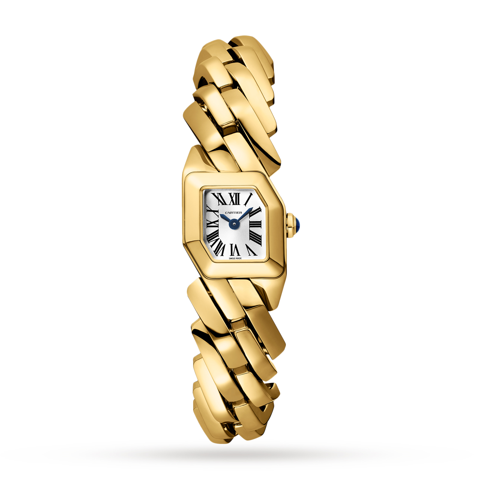 Swiss Maillon de Cartier watch Yellow gold