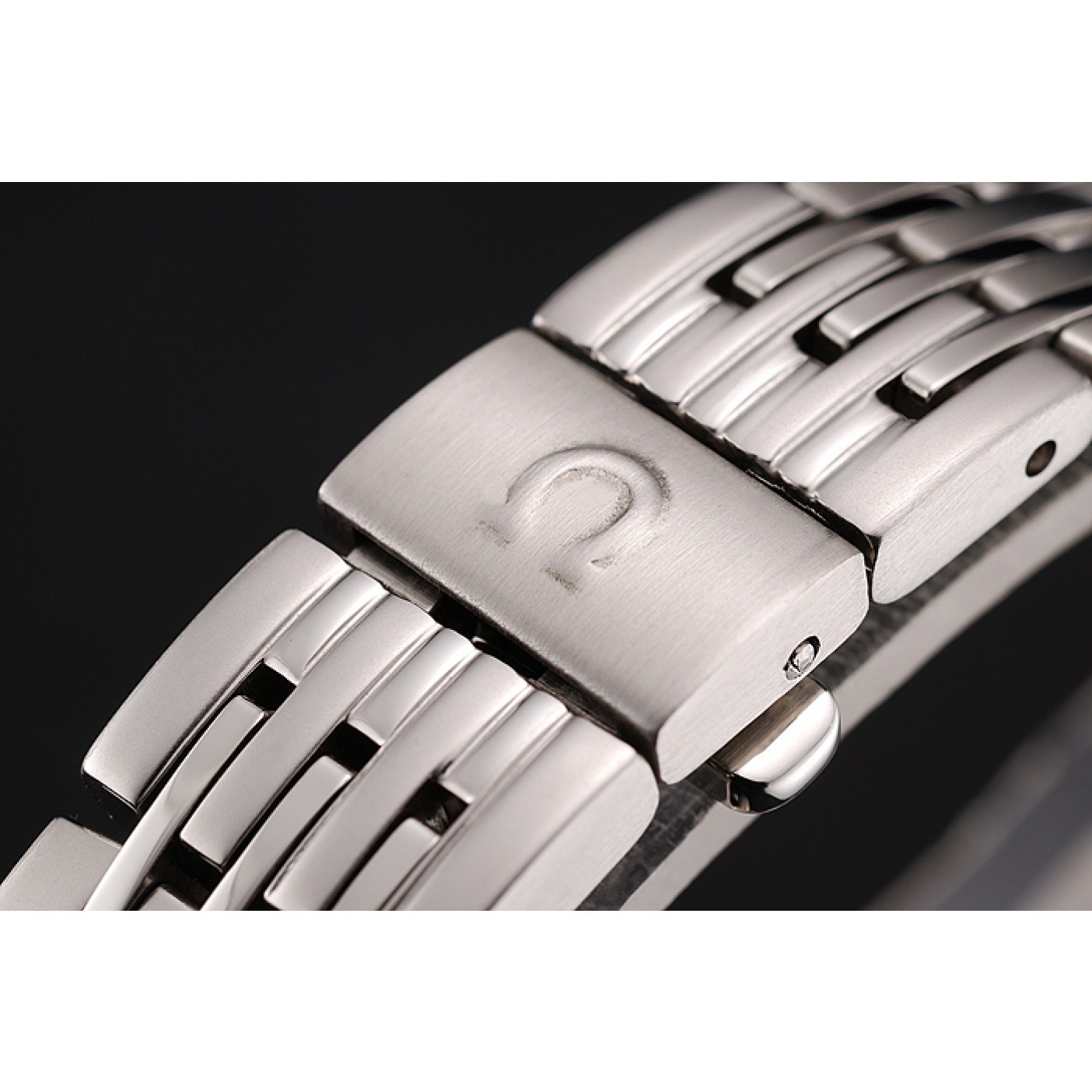 Omega De Ville Ladies White Dial Roman Numerals Stainless Steel Case And Bracelet 1453792