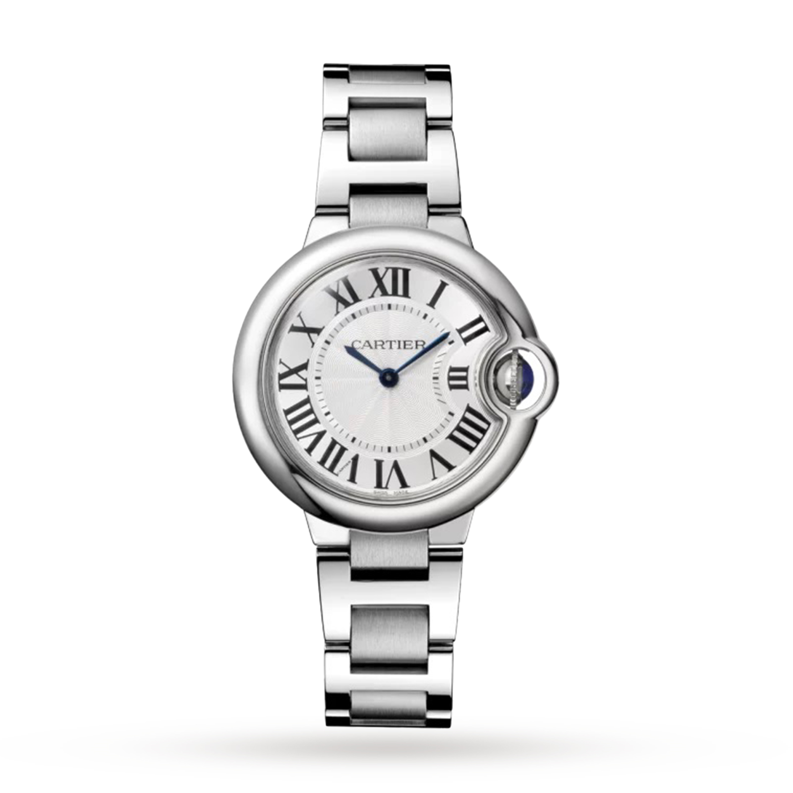 Swiss Ballon Bleu De Cartier Watch, 33 mm, Steel