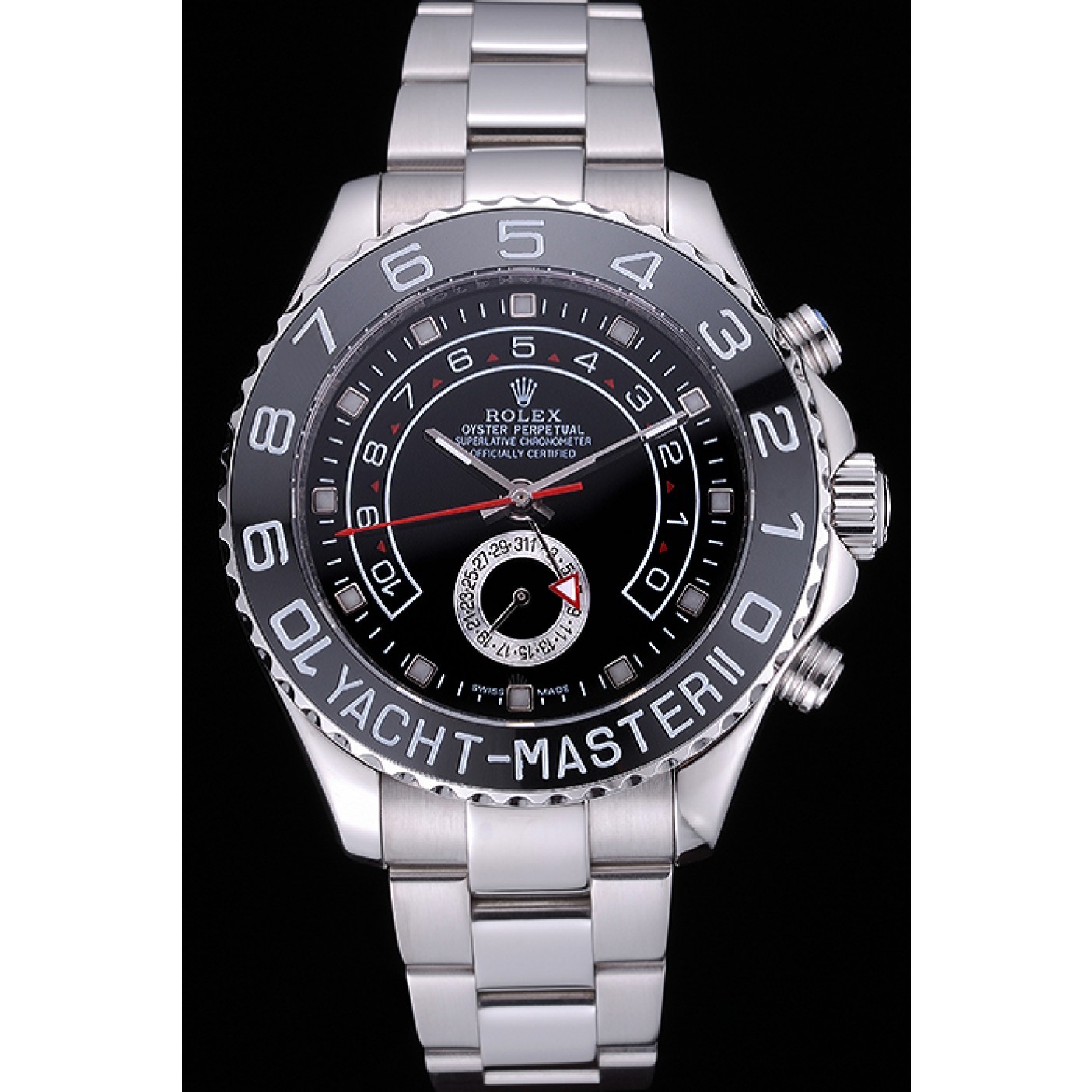 Rolex Yacht - Master II Black Dial Stainless Steel Bracelet 622541