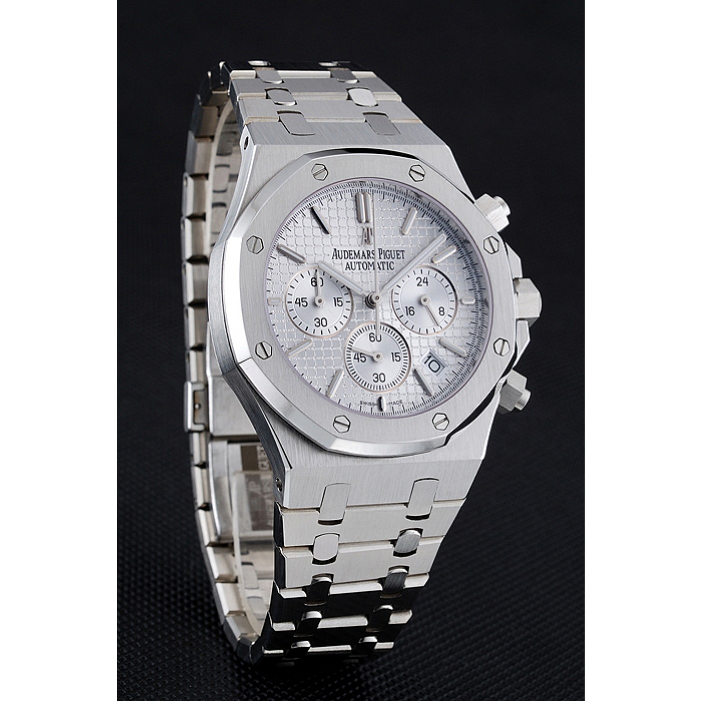 Audemars Piguet Royal Oak Chronograph White Dial Stainless Steel Bracelet 1454024