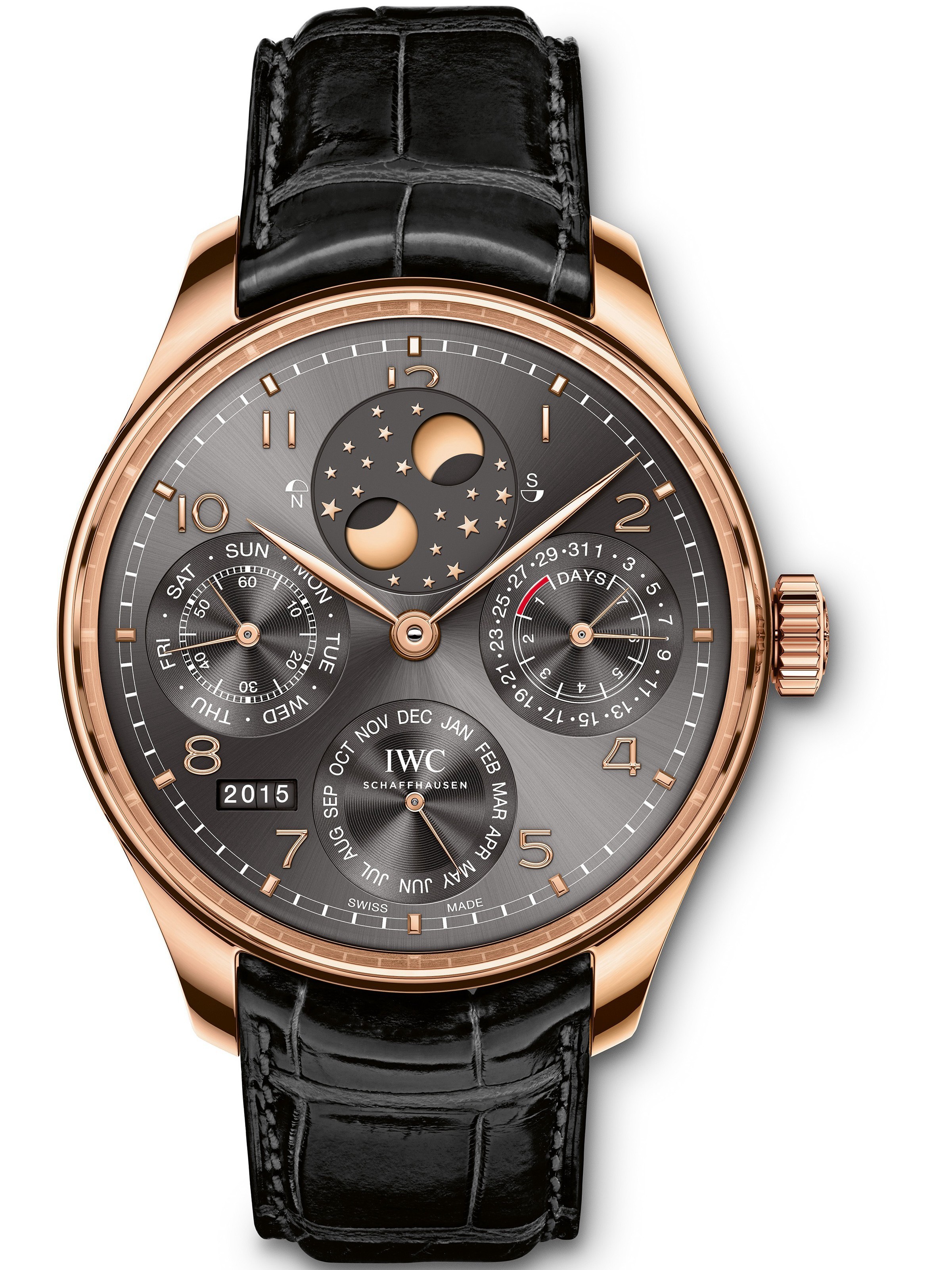 AAA Replica IWC Portugieser Perpetual Calendar Perpetual Double Moonphase Mens Watch IW503404