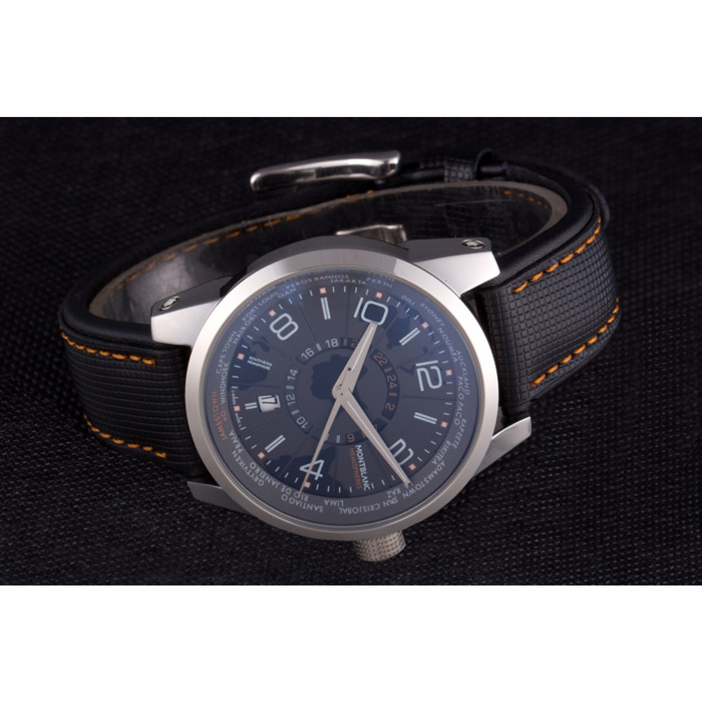 Montblanc Timewalker Hemispheres Leather Strap 621625