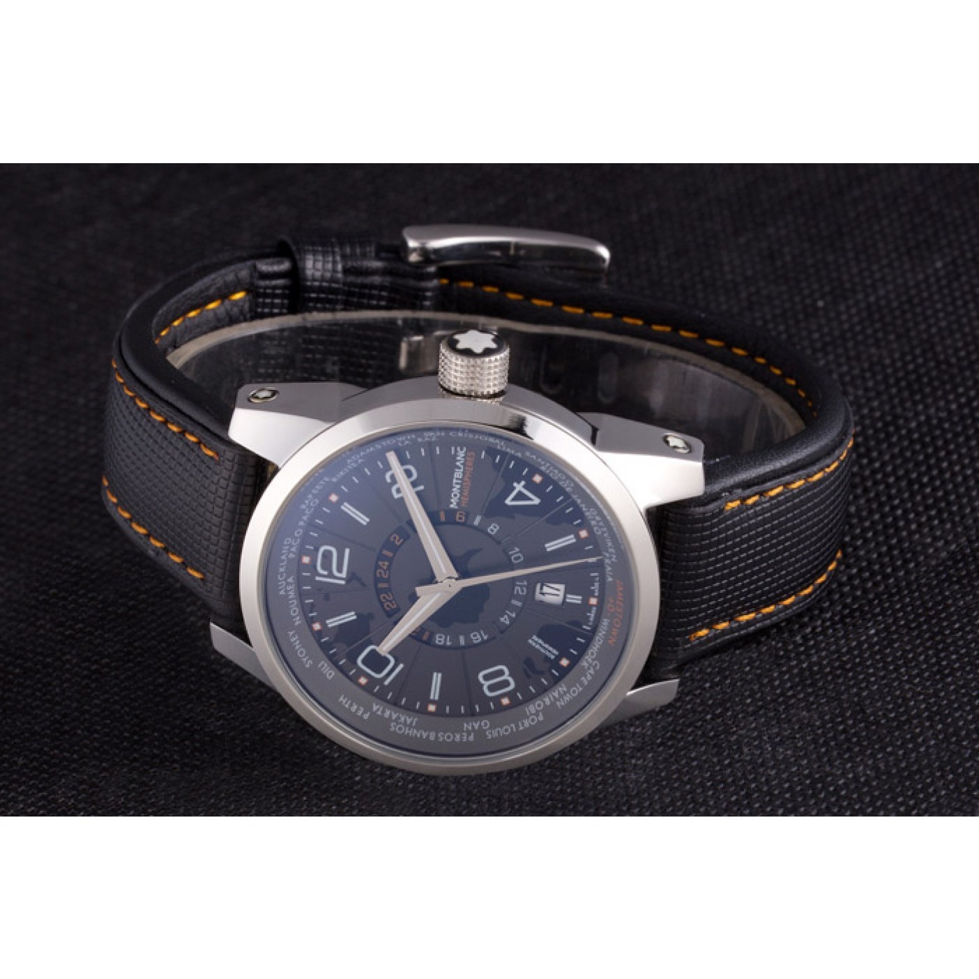 Montblanc Timewalker Hemispheres Leather Strap 621625