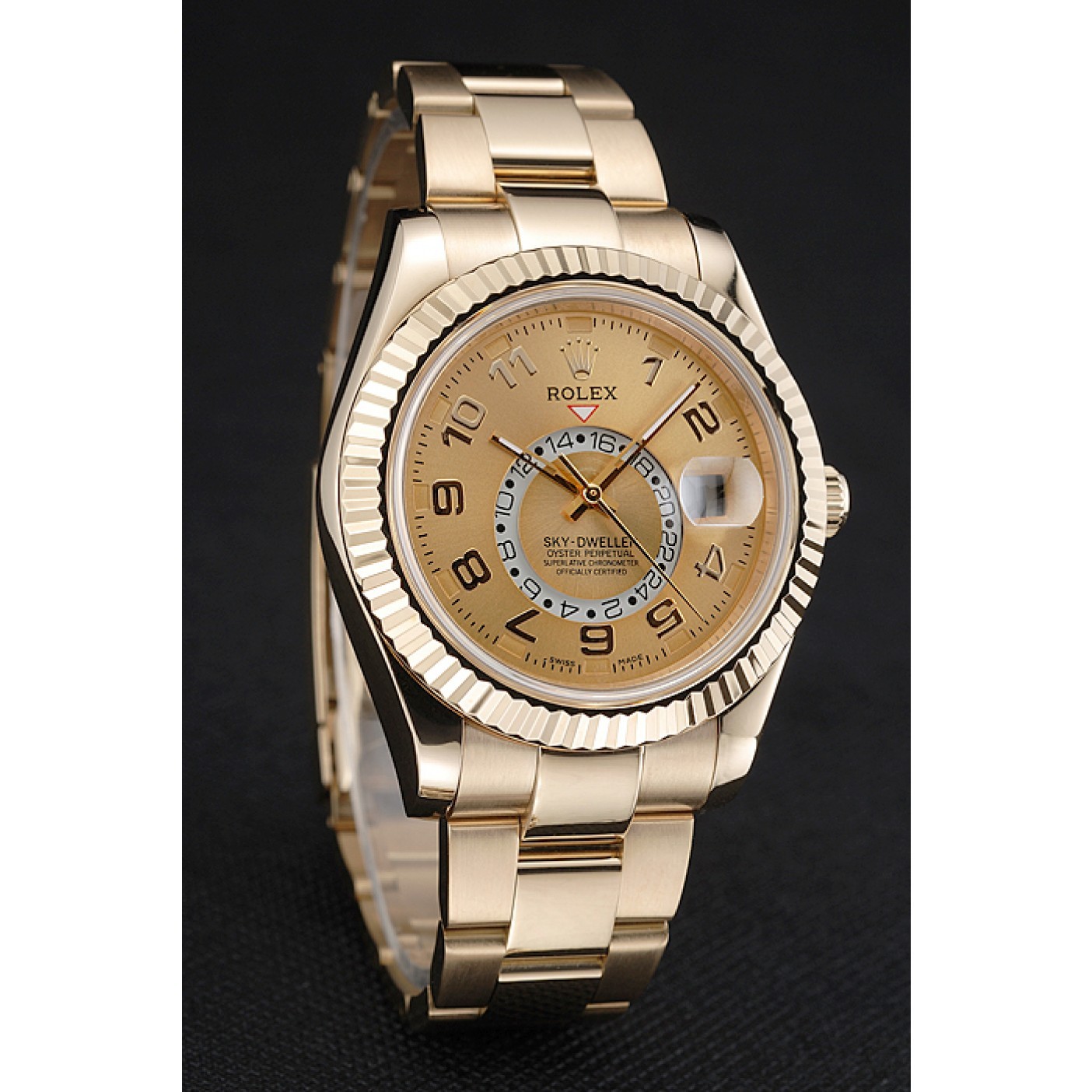 Rolex Sky Dweller Oyster Perpetual Special Edition 2012 Yellow Gold 80243