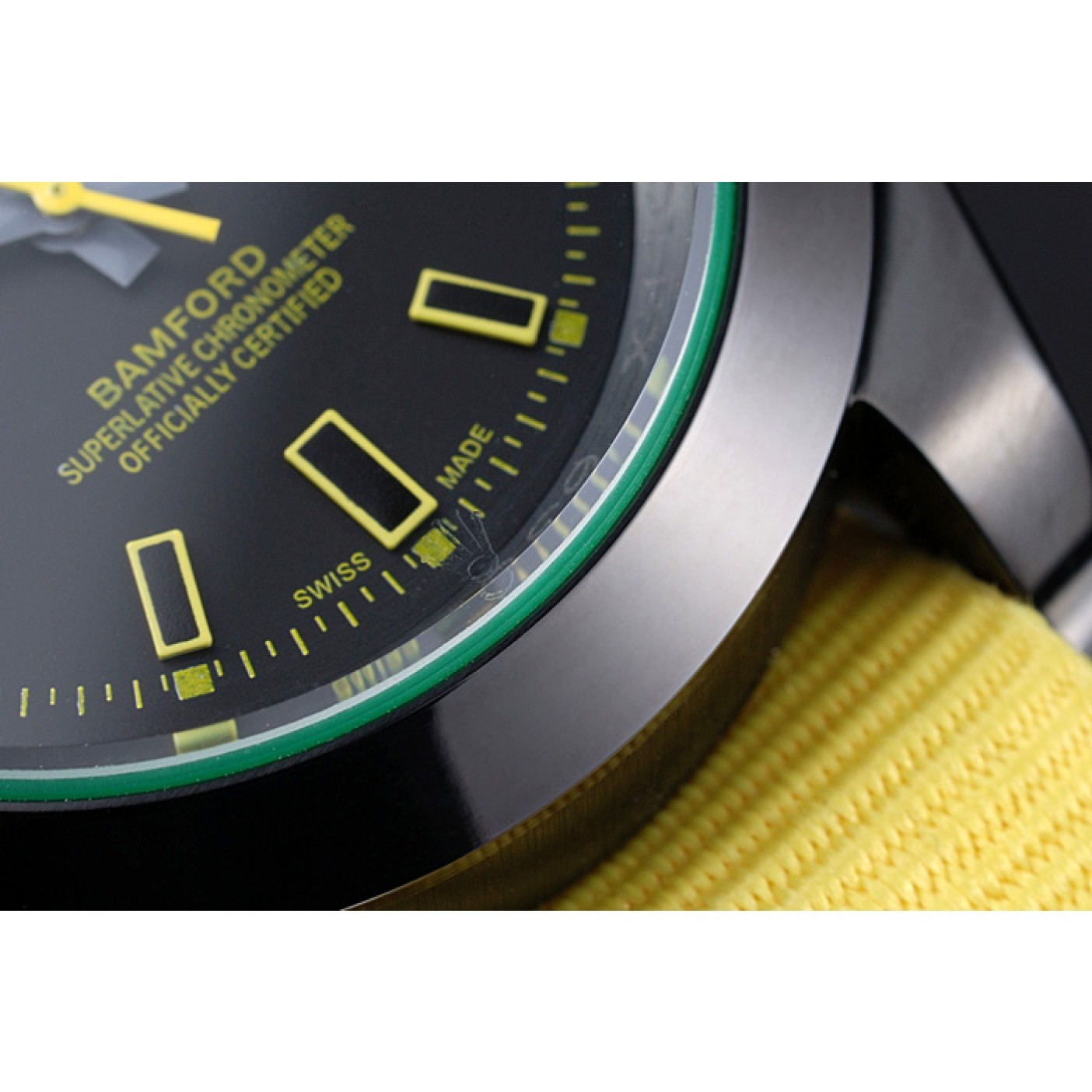 Rolex Milgauss Bamford Yellow Nylon Strap 621999