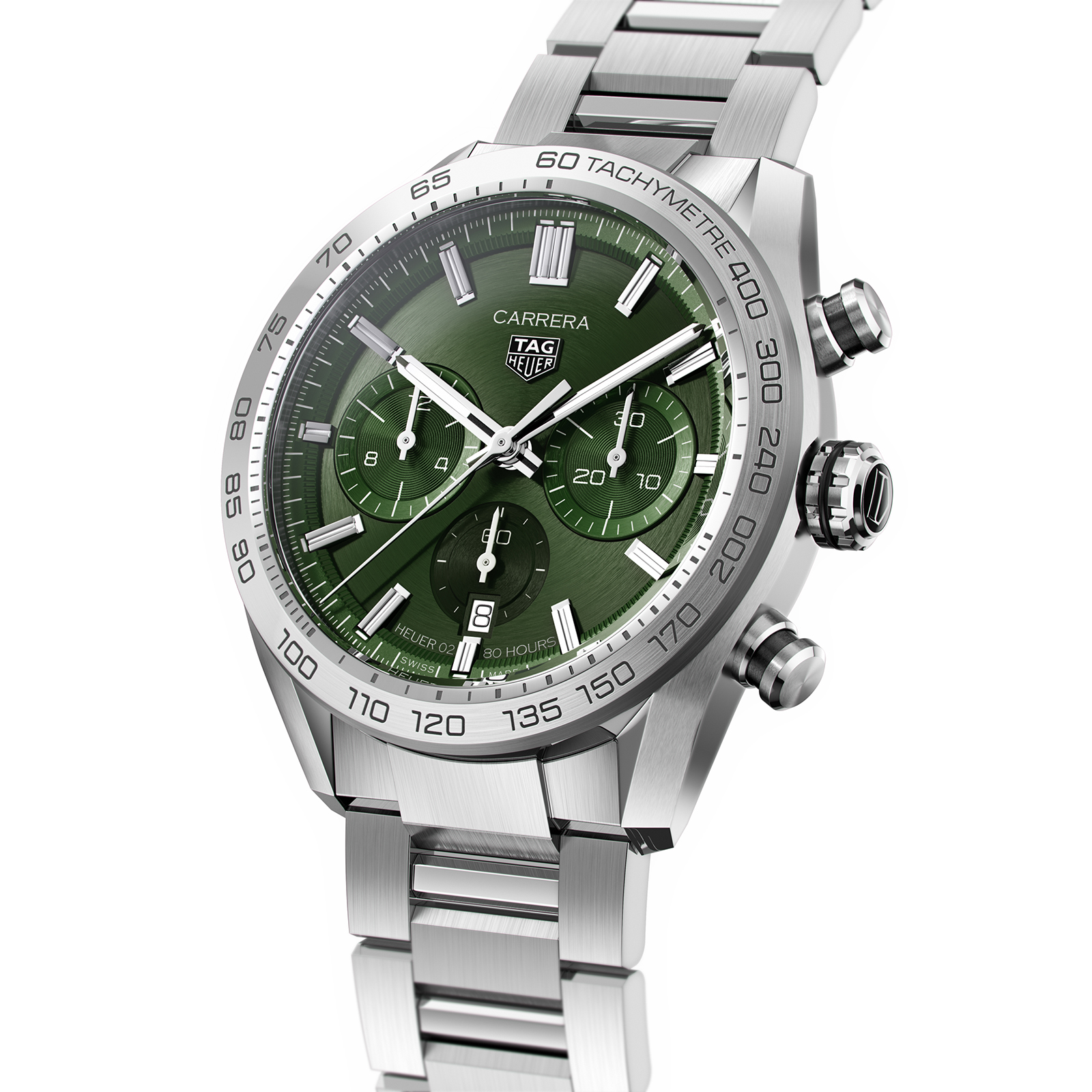 Swiss TAG Heuer Carrera Calibre Heuer 02 44mm Mens Watch CBN2A10.BA0643