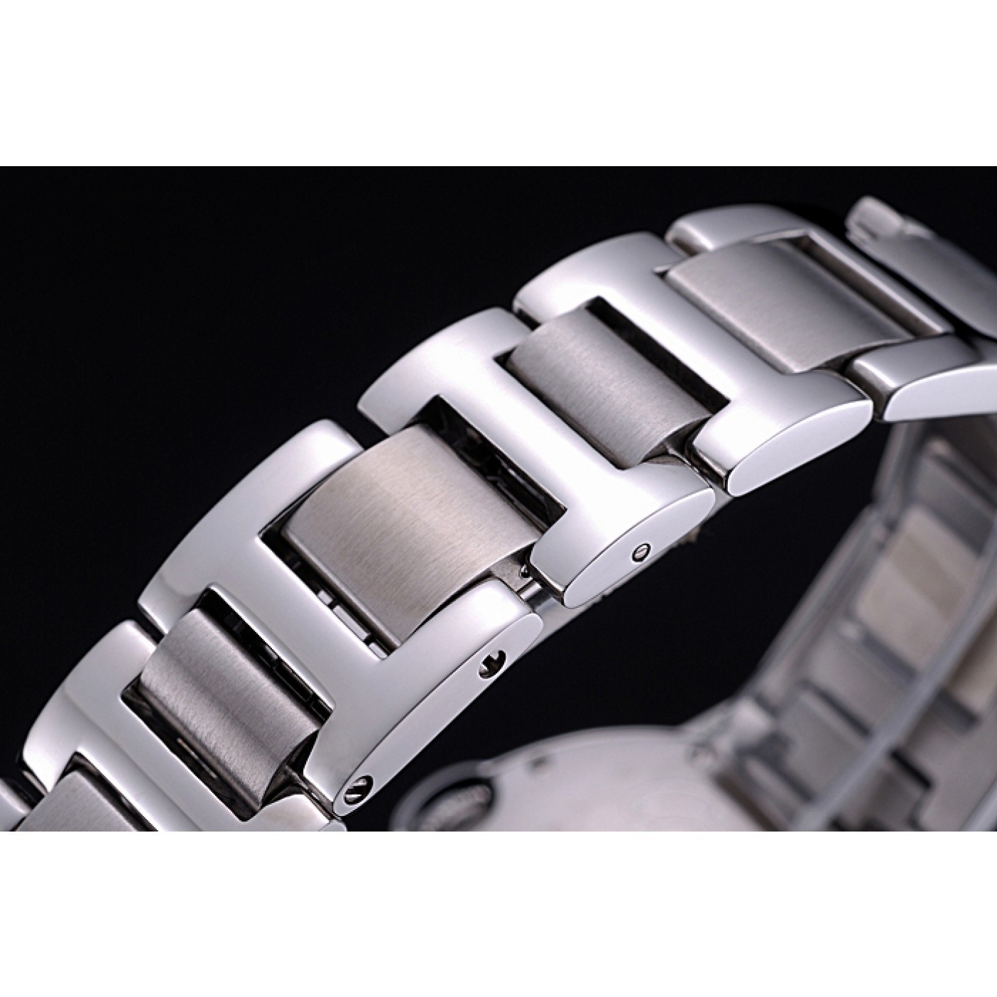 Swiss Cartier Ballon Bleu de Cartier White Dial Roman Numerals Stainless Steel Bracelet 622555