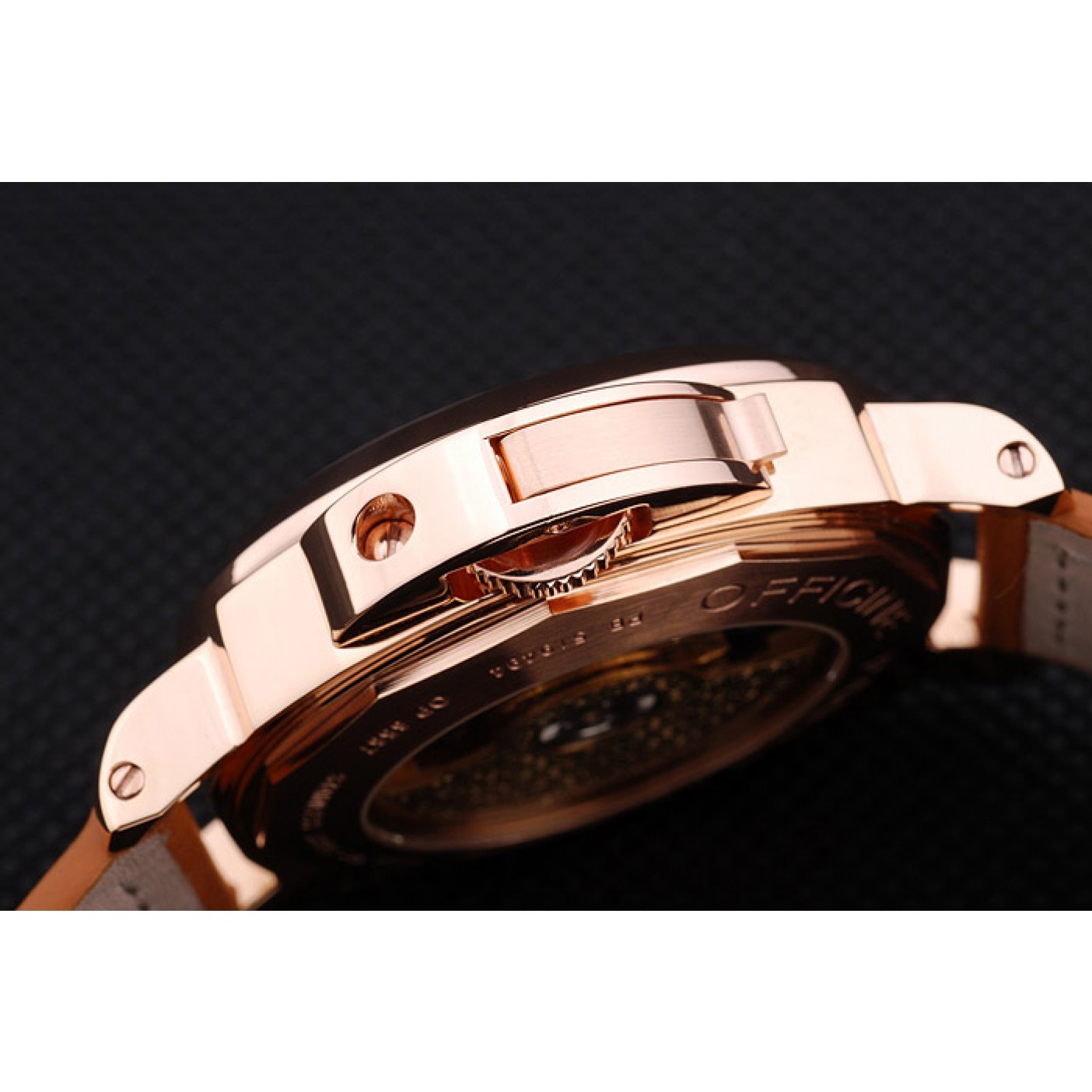 Panerai Luminor Marina White Dial Brown Leather Bracelet