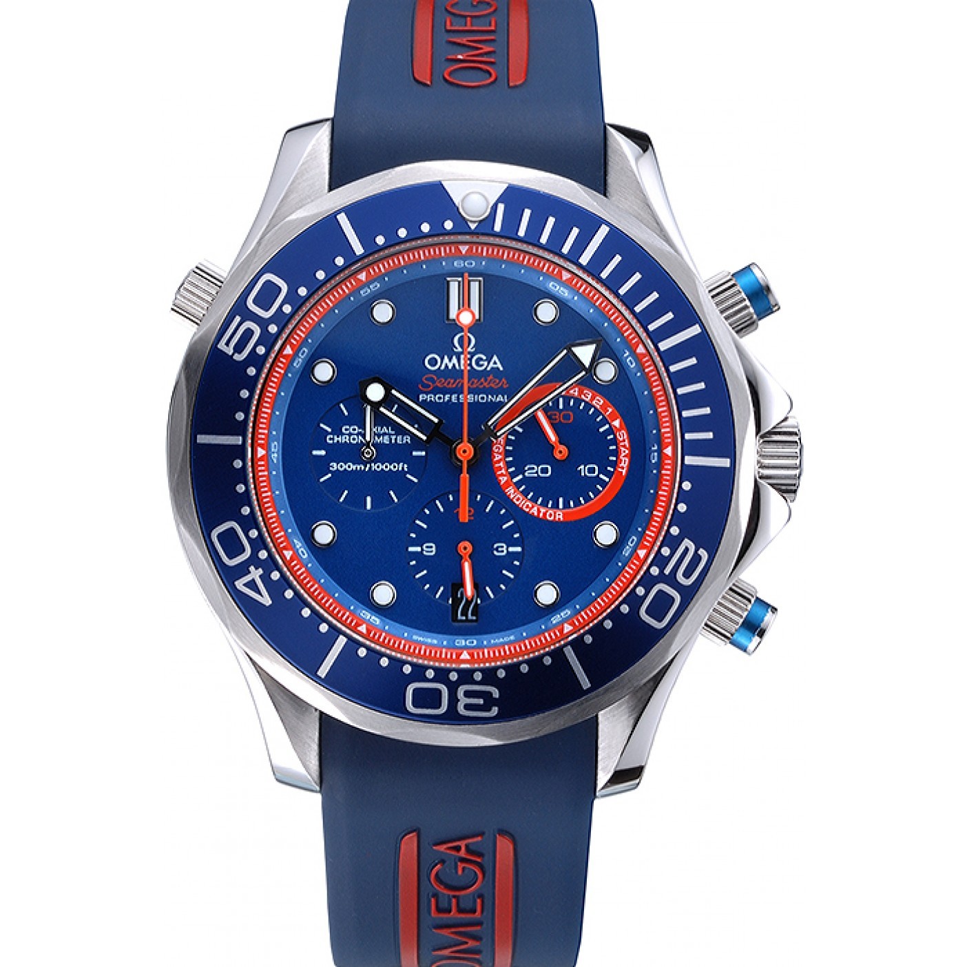 Omega Seamaster Professional Emirates Team 2013 Blue 622047