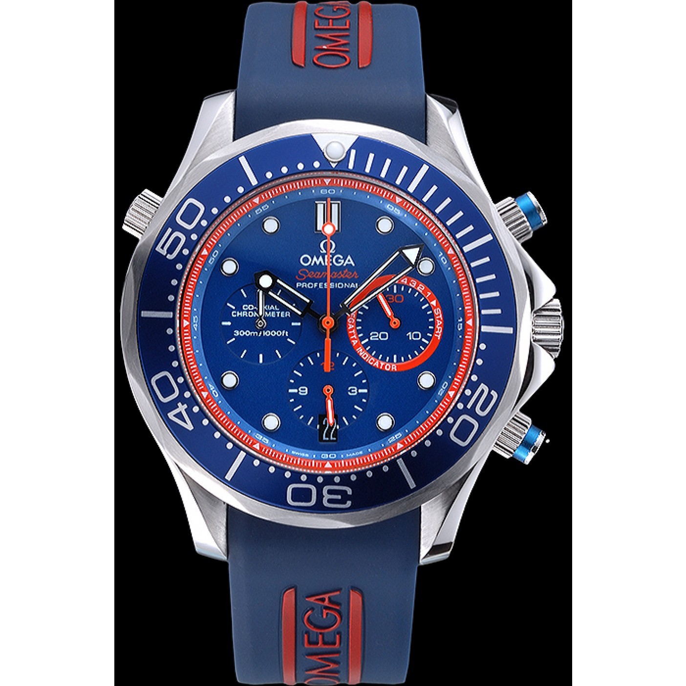 Omega Seamaster Professional Emirates Team 2013 Blue 622047