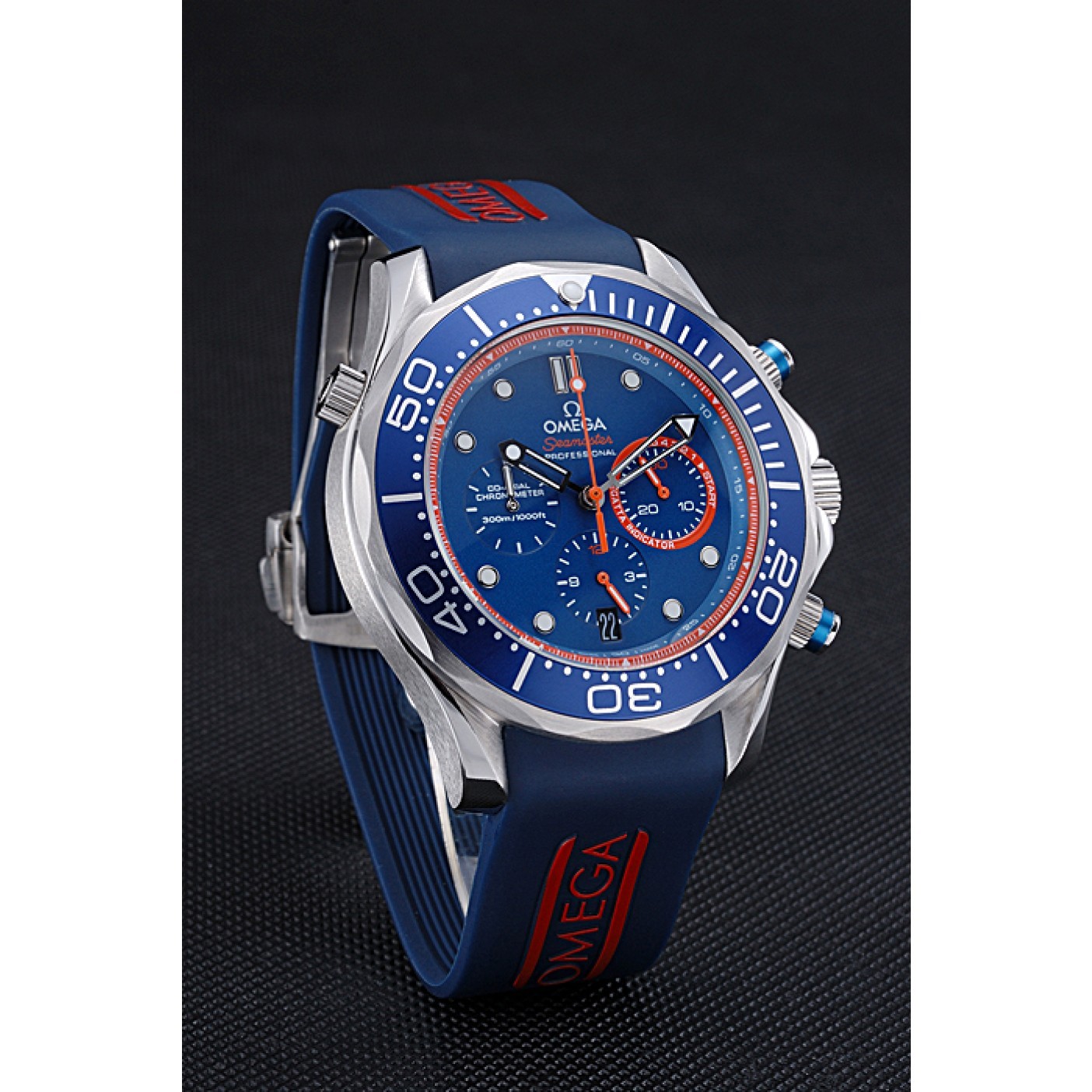 Omega Seamaster Professional Emirates Team 2013 Blue 622047