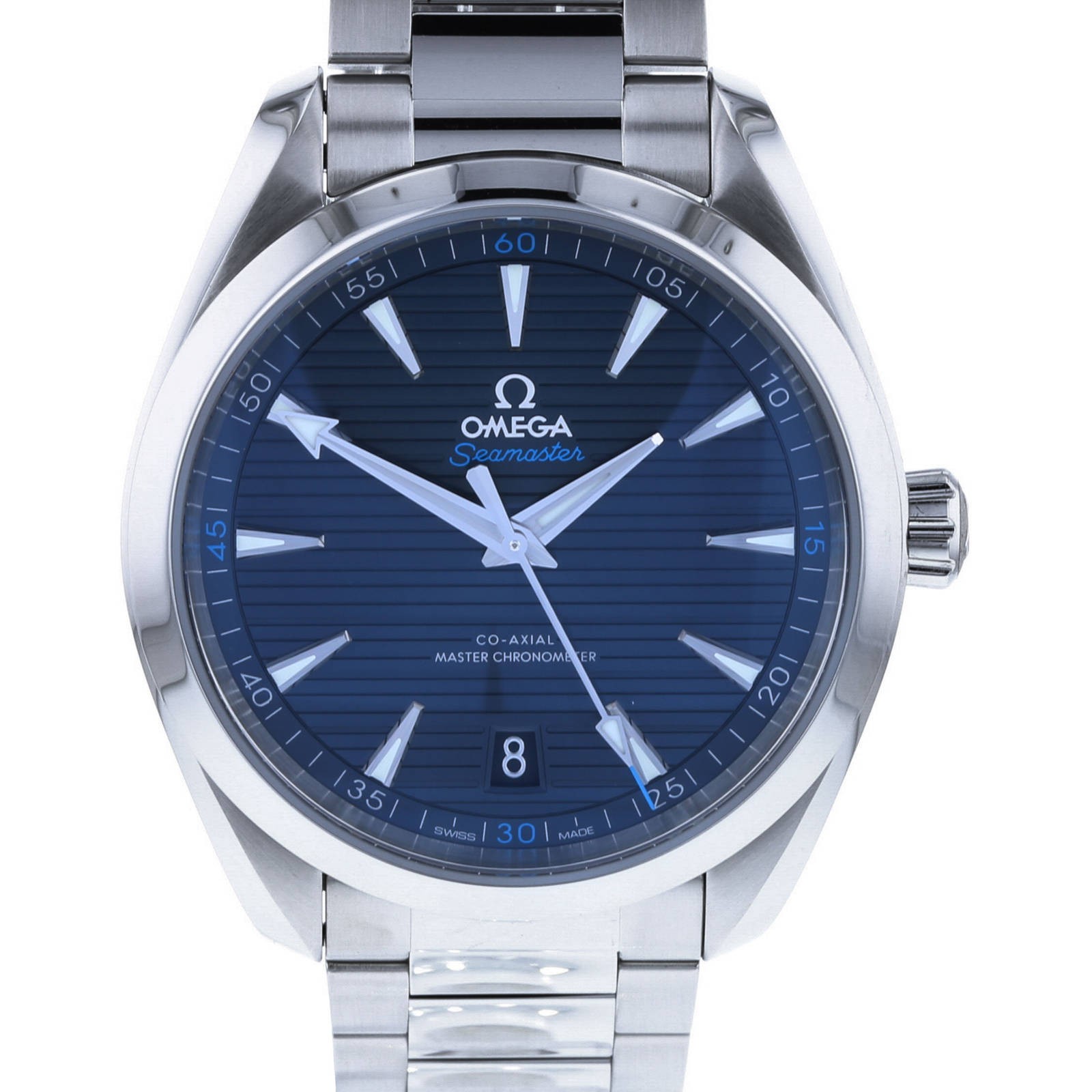 Swiss Omega Seamaster Aqua Terra 150m Co-Axial 41mm Mens Watch O22010412103001