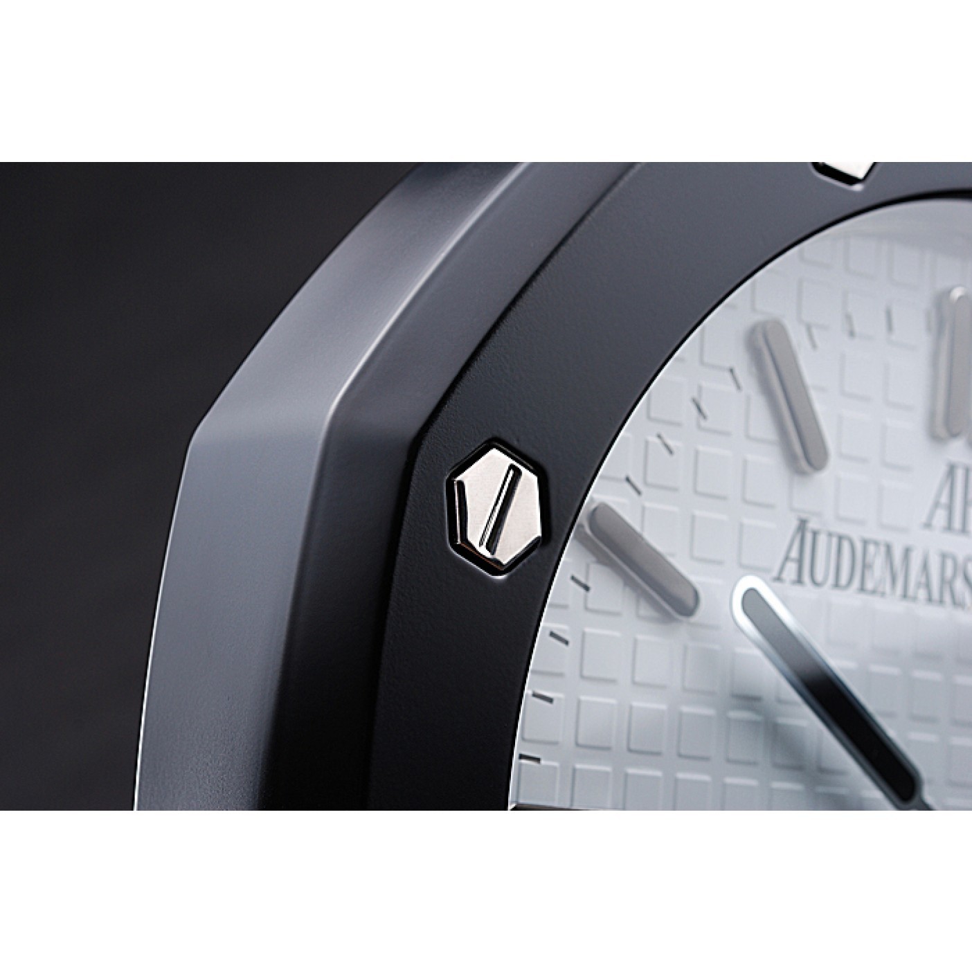 Audemars Piguet Royal Oak Wall Clock Black-White 622461