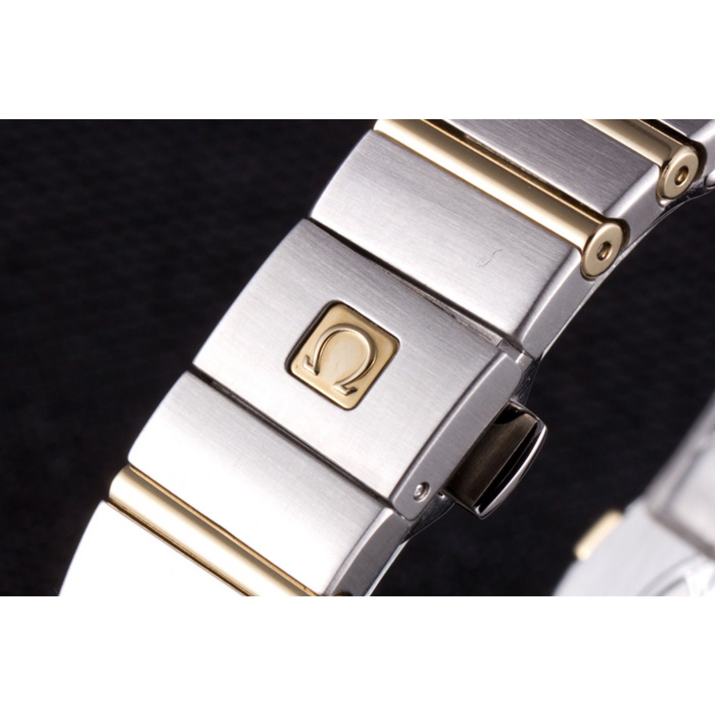 Omega Constellation Gold Bezel Two Tone Band som95 621475