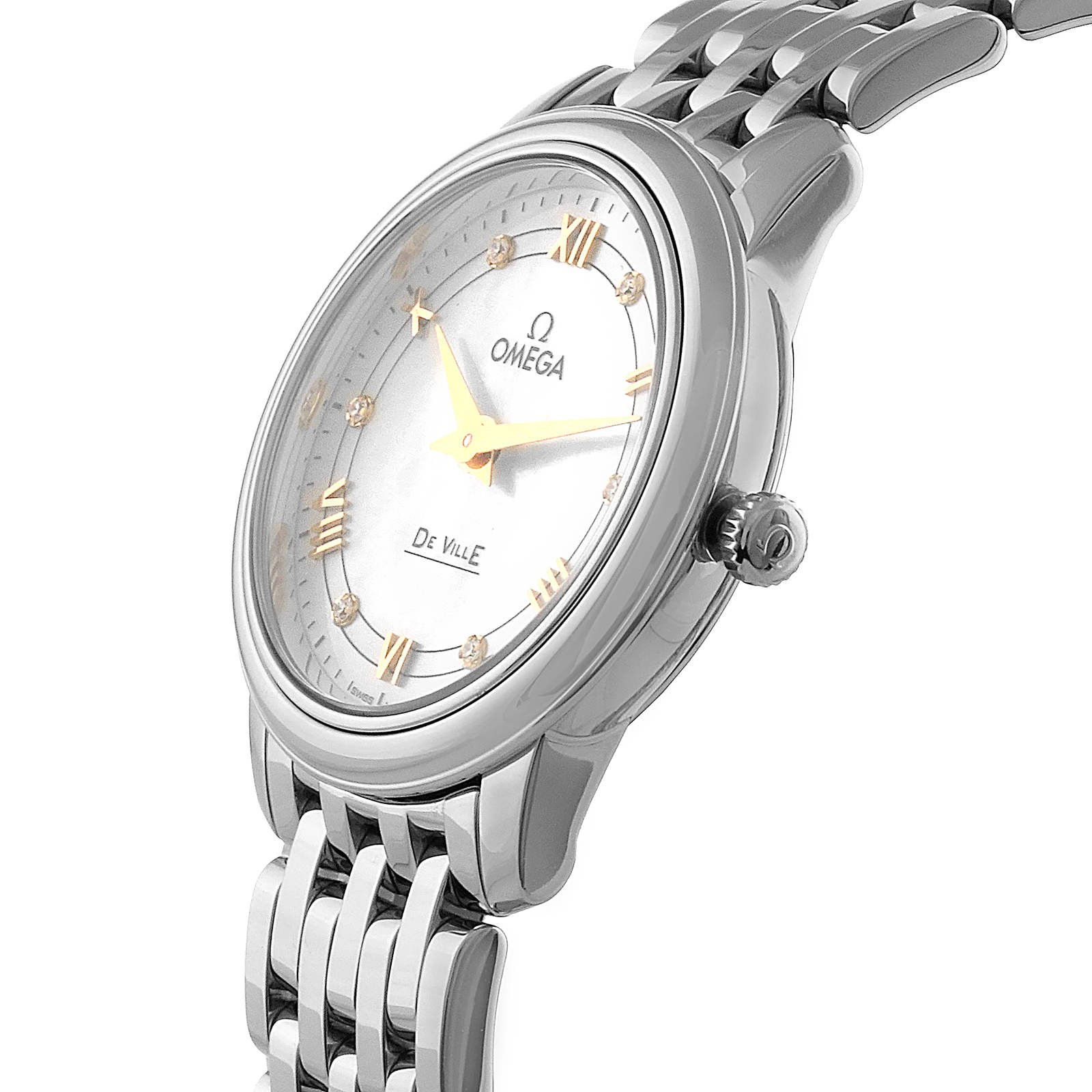 Omega De Ville Prestige 27.4mm Ladies Watch O42410276055001