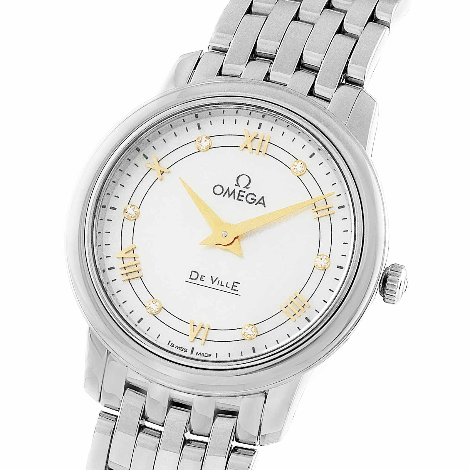 Omega De Ville Prestige 27.4mm Ladies Watch O42410276055001