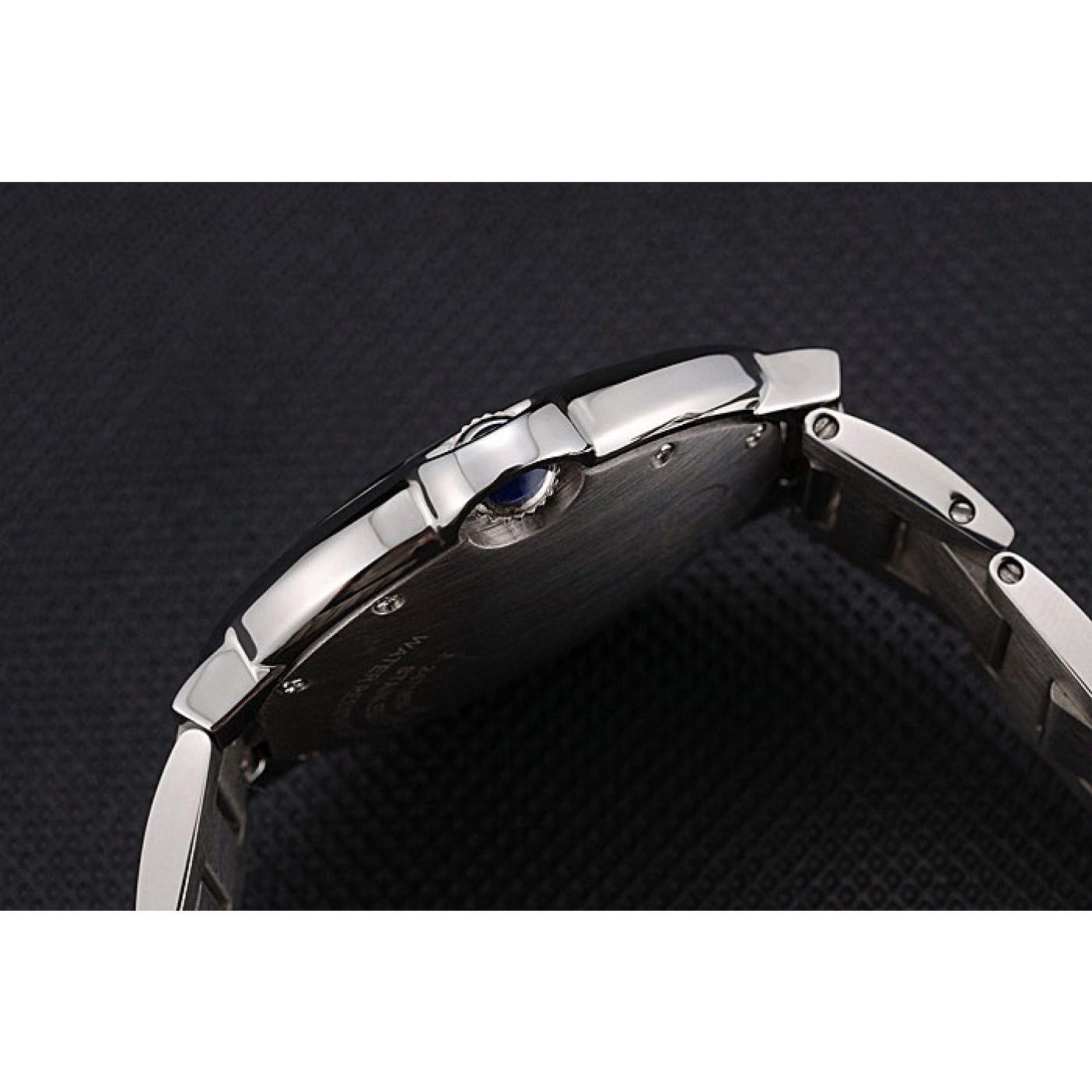 Cartier Ballon Bleu 42mm Black Dial Stainless Steel Case And Bracelet