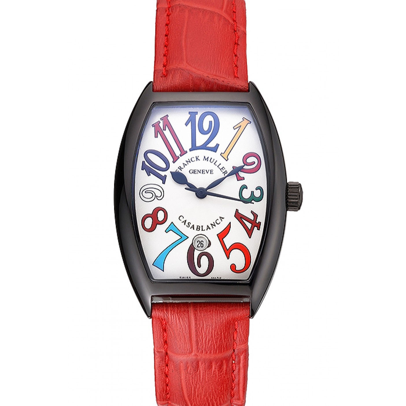 Franck Muller Casablanca Red Croco Leather Band 621644