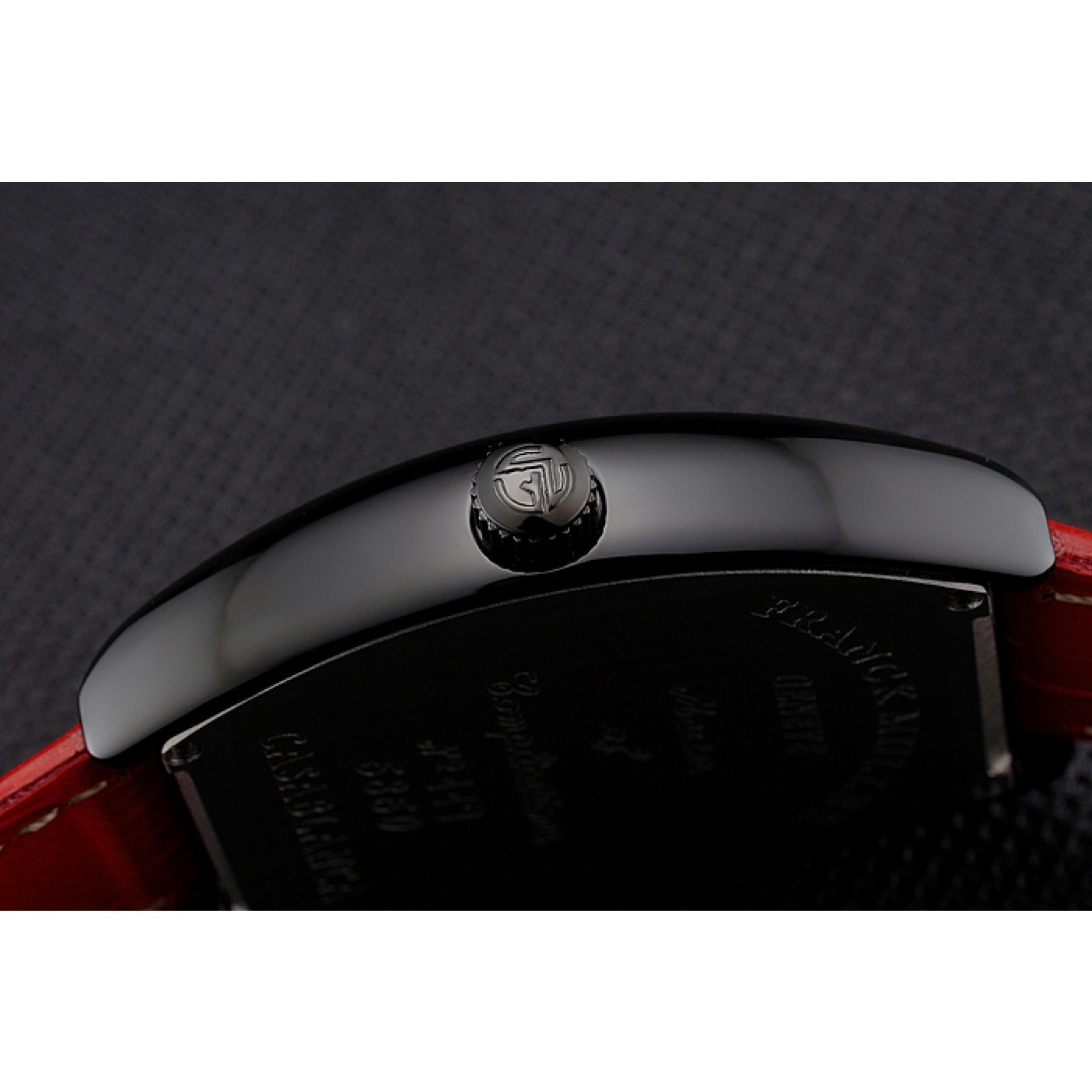 Franck Muller Casablanca Red Croco Leather Band 621644