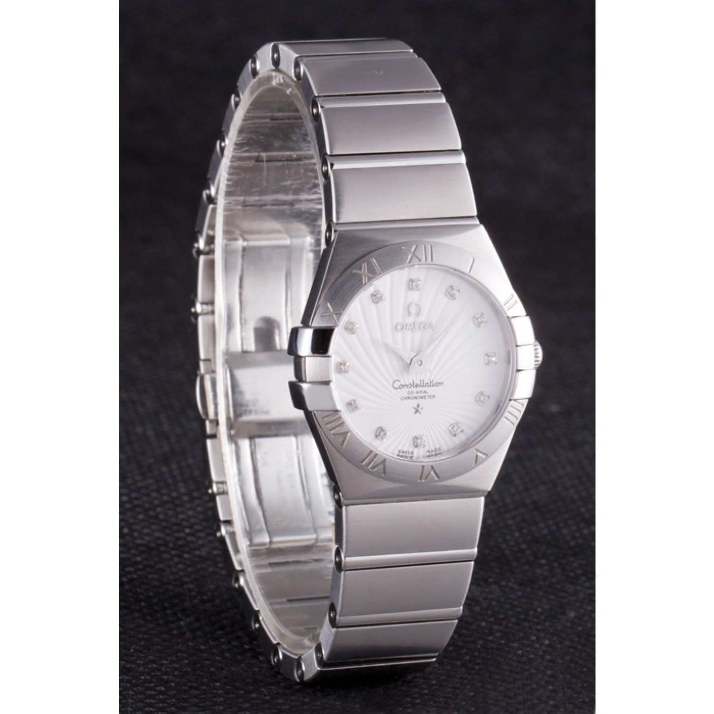 Omega Constellation White Dial Stainless Steel Band 621457