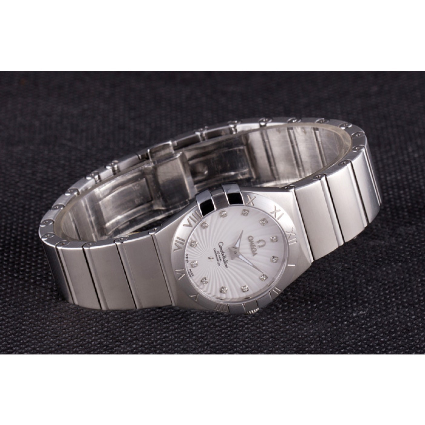 Omega Constellation White Dial Stainless Steel Band 621457