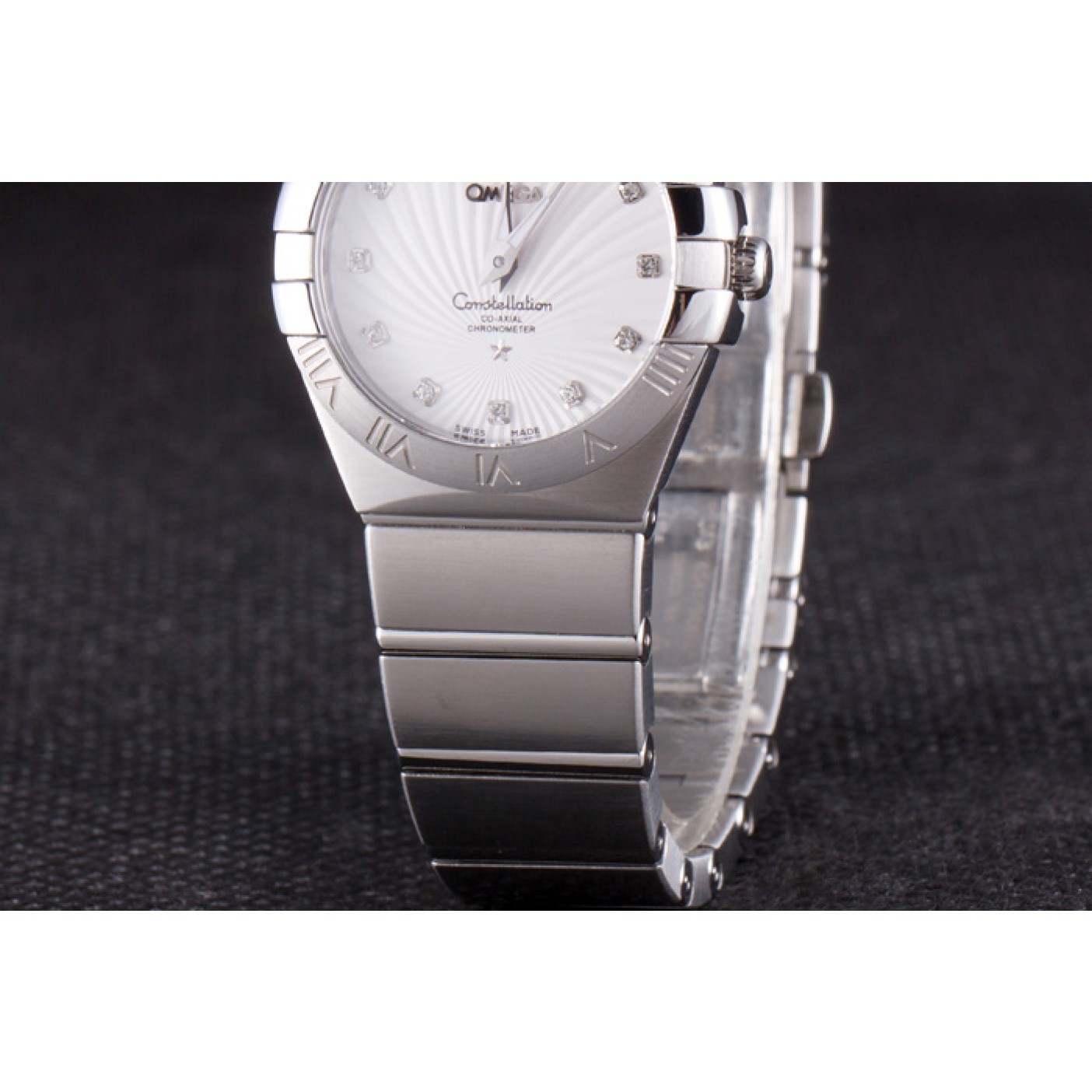 Omega Constellation White Dial Stainless Steel Band 621457