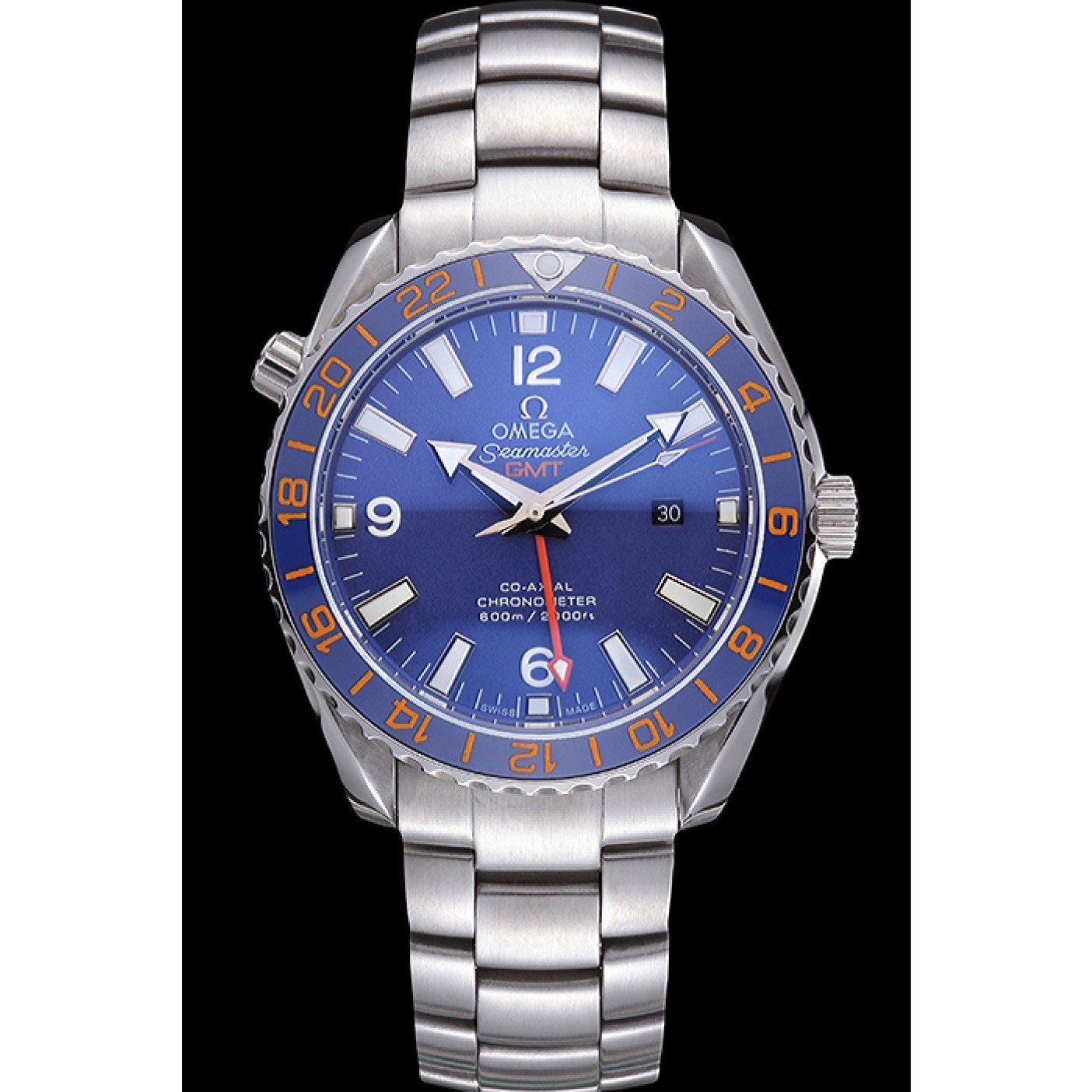 Omega Seamaster Blue Dial Stainless Steel Bracelet 622038