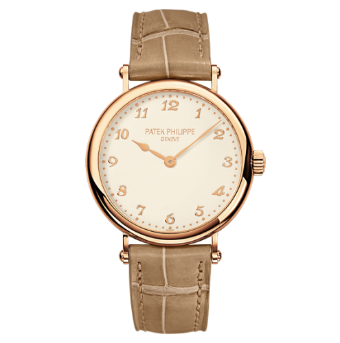 AAA Replica Patek Philippe Calatrava Rose Gold Watch 7200R-001