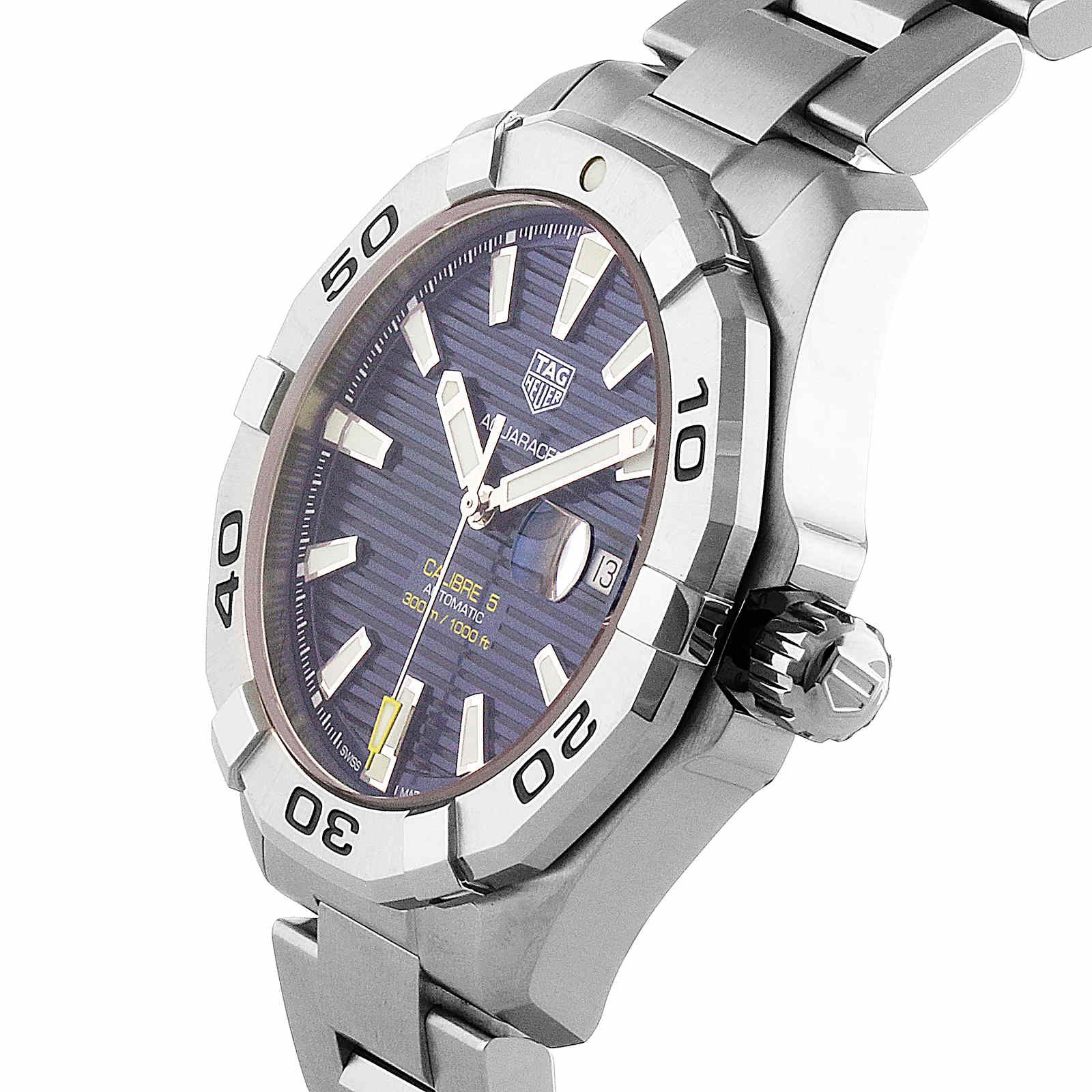 TAG Heuer Aquaracer Calibre 5 43mm Mens Watch WAY2012.BA0927