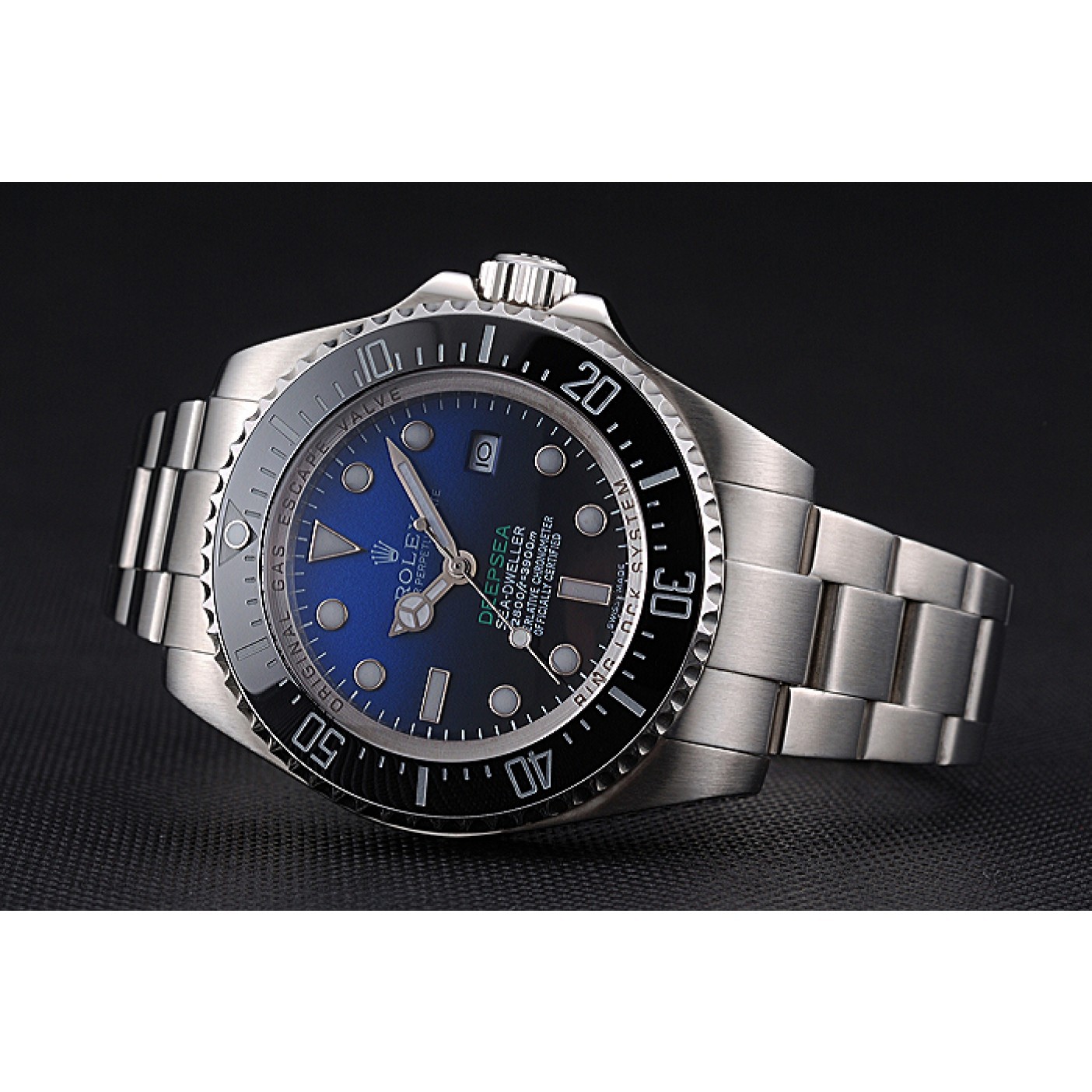 Swiss Deepsea Dweller James Cameron Black Dial Stainless Steel Case And Bracelet 622847