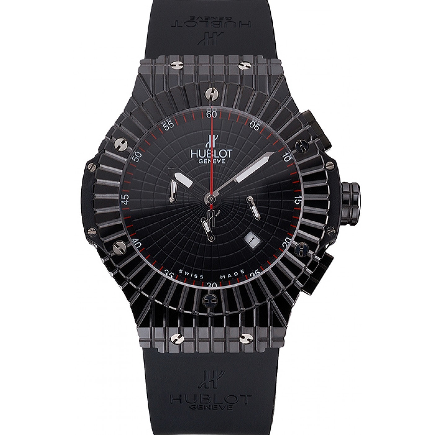 Hublot Big Bang Caviar Black Dial Black Case