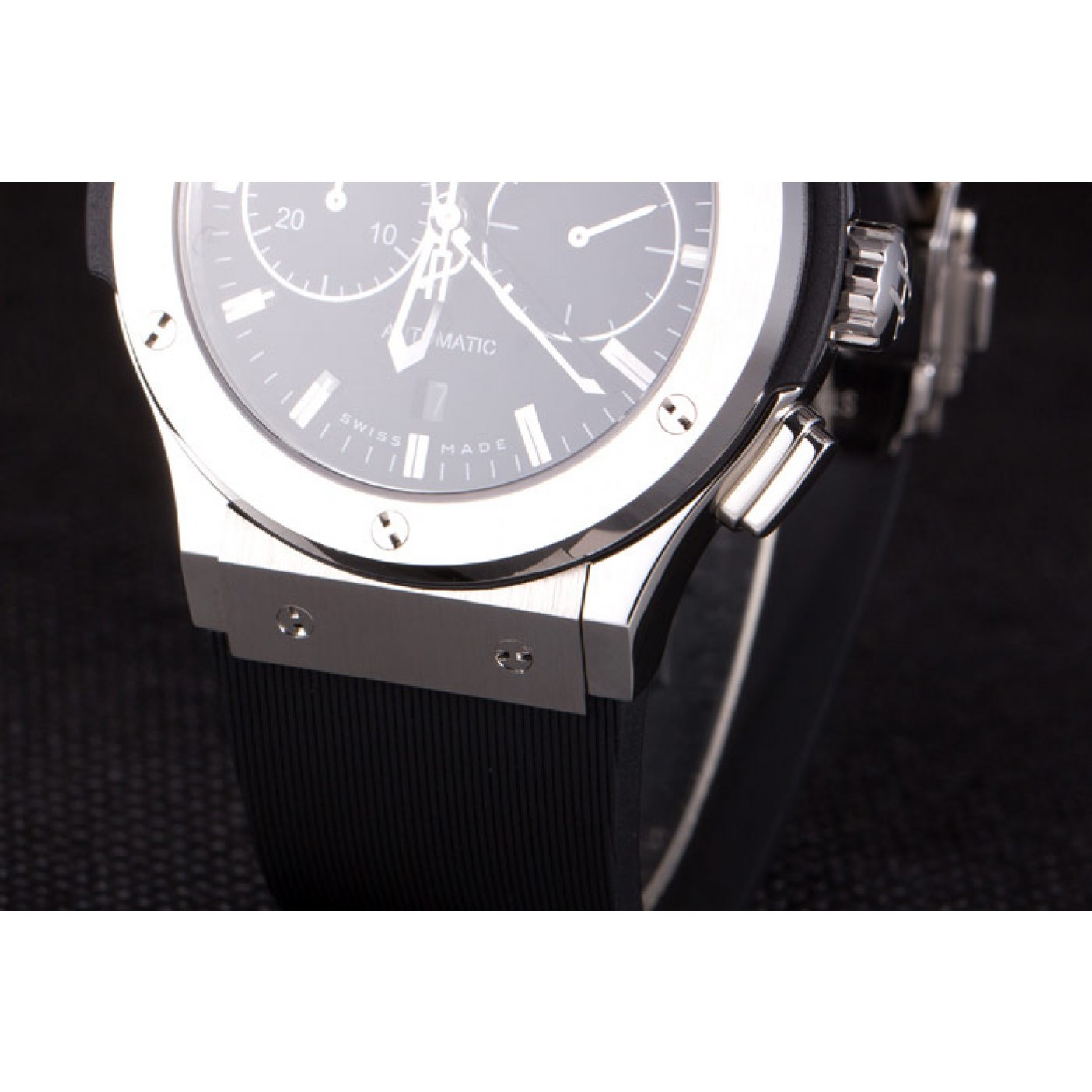 Swiss Hublot Classic Fusion Black Dial Stainless Steel shb04 621397