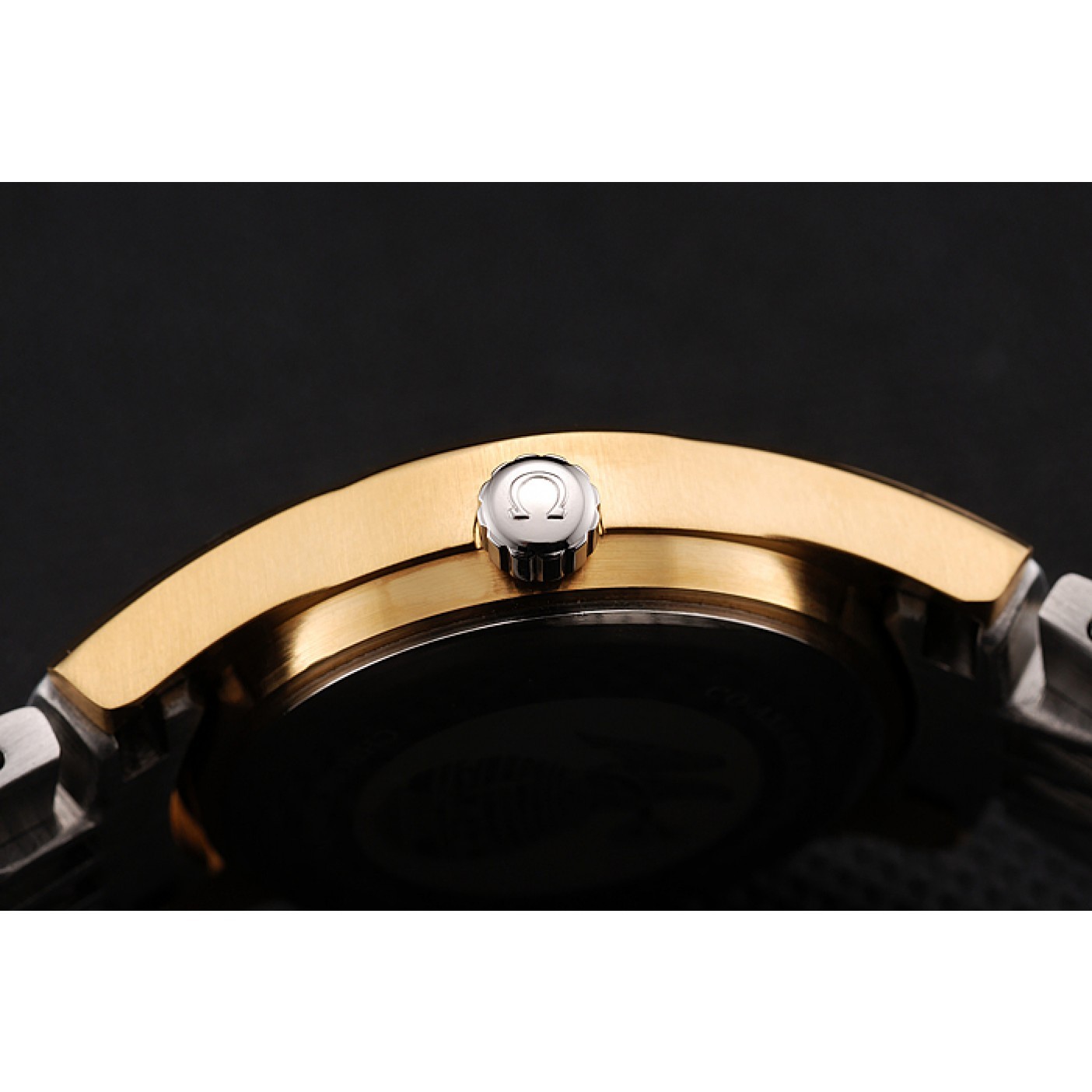 Omega De Ville Ladies White Dial Gold Case Two Tone Bracelet 1453786